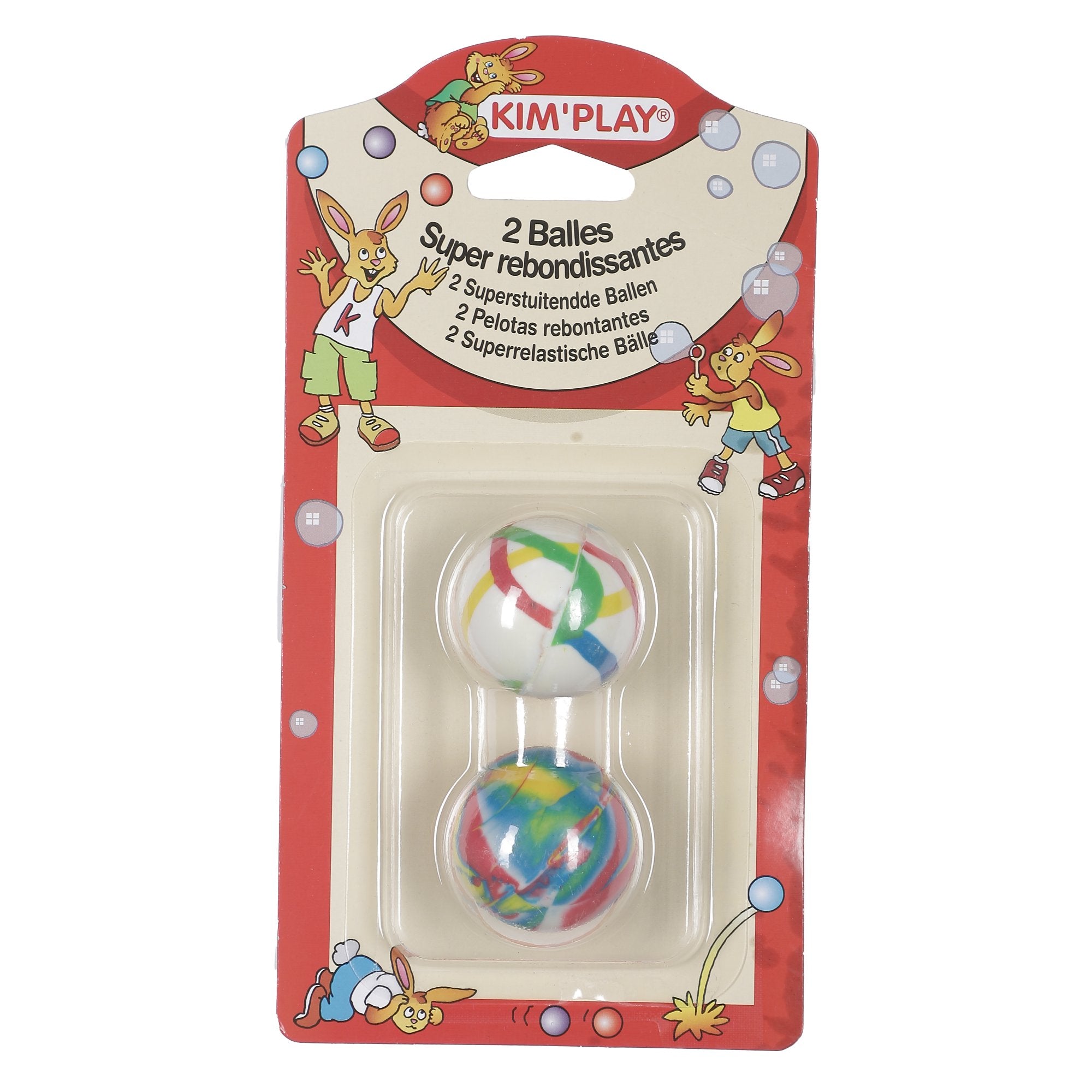 AUXSOUL Flummis Lot de 30 balles rebondissantes pour enfants Motif AUXSOUL Flummis Lot de 30 balles rebondissantes pour enfants Motif