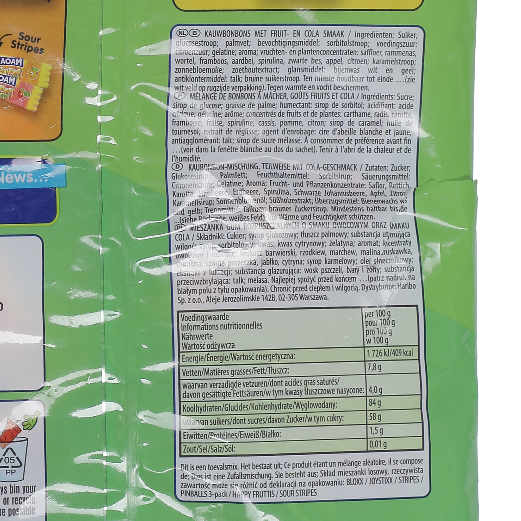 Sachet Maoam Mix