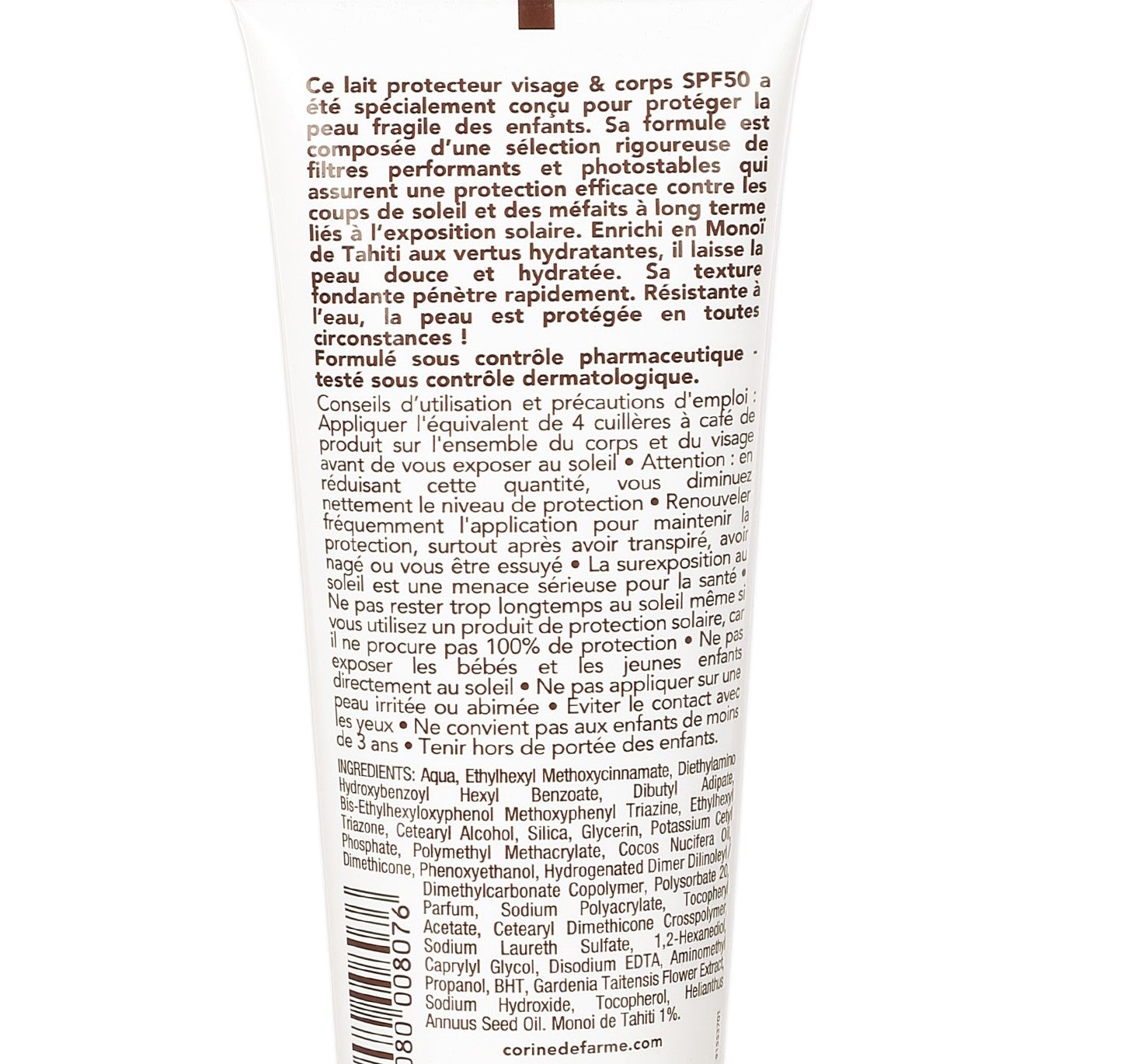Lait protecteur enfant SPF 50