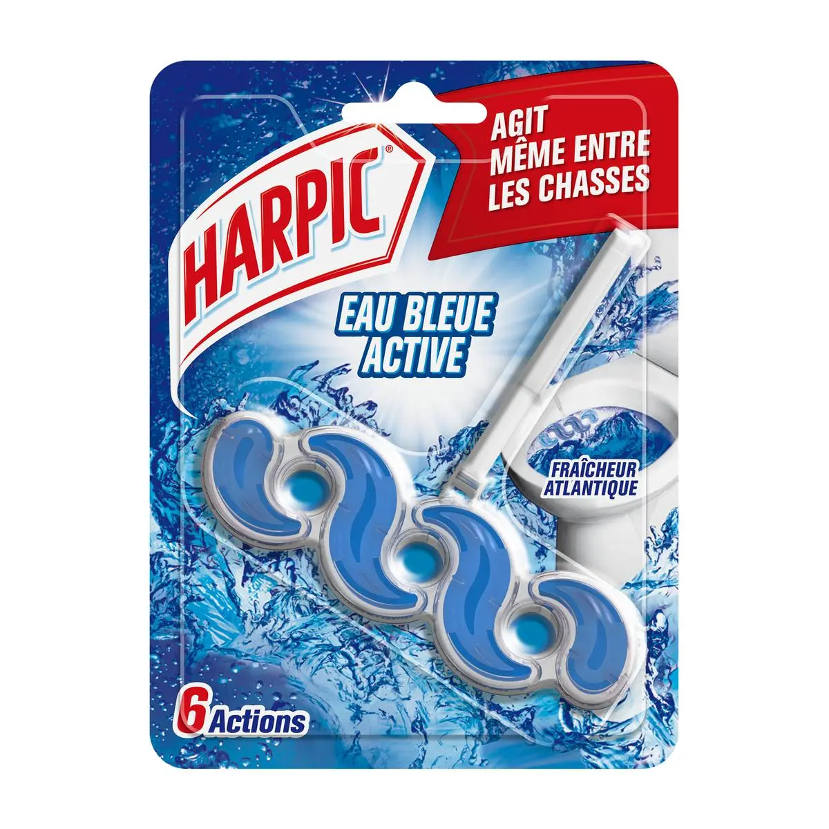 Bloc WC Active Fresh eau bleue fraîcheur atlantique