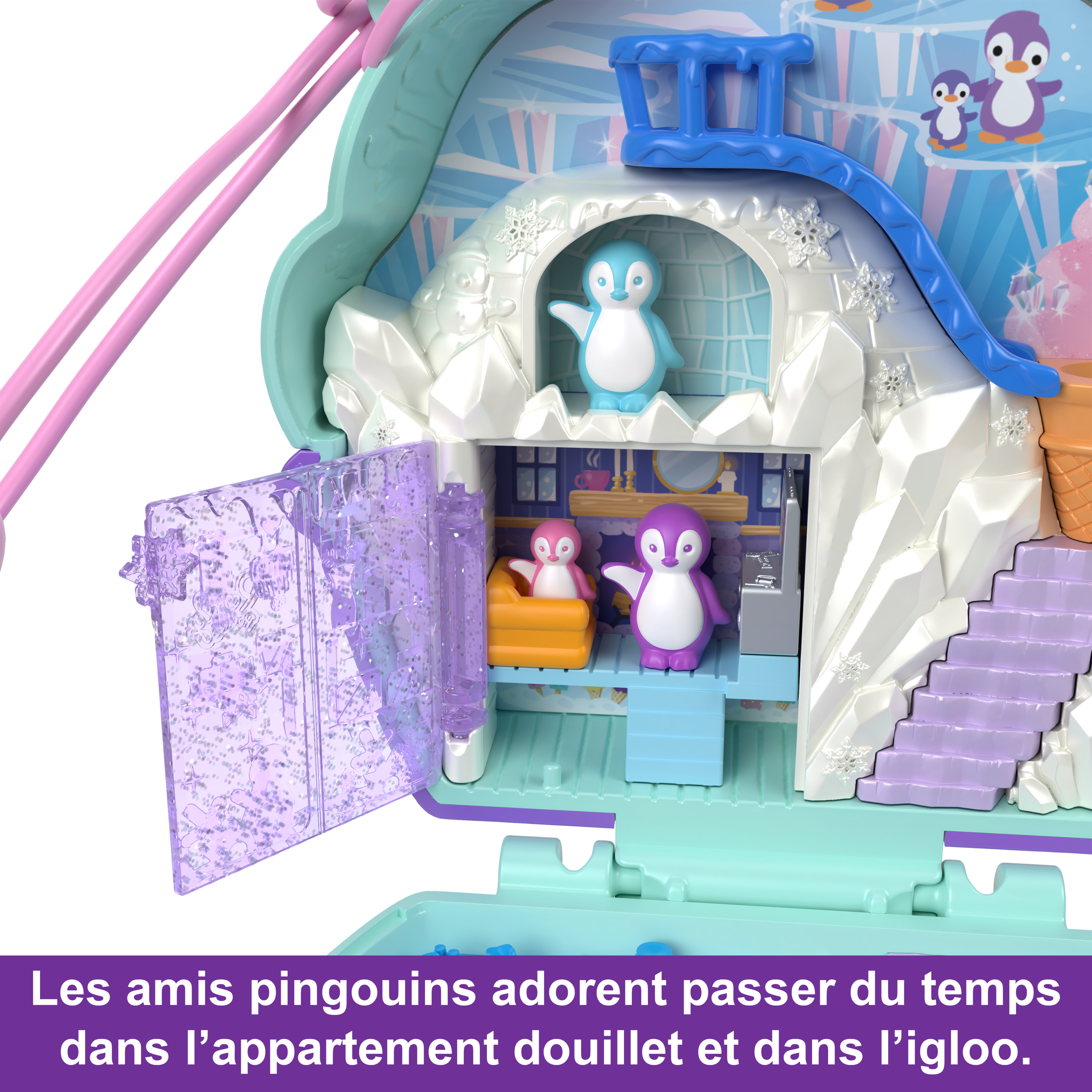 Coffret manchot à la neige