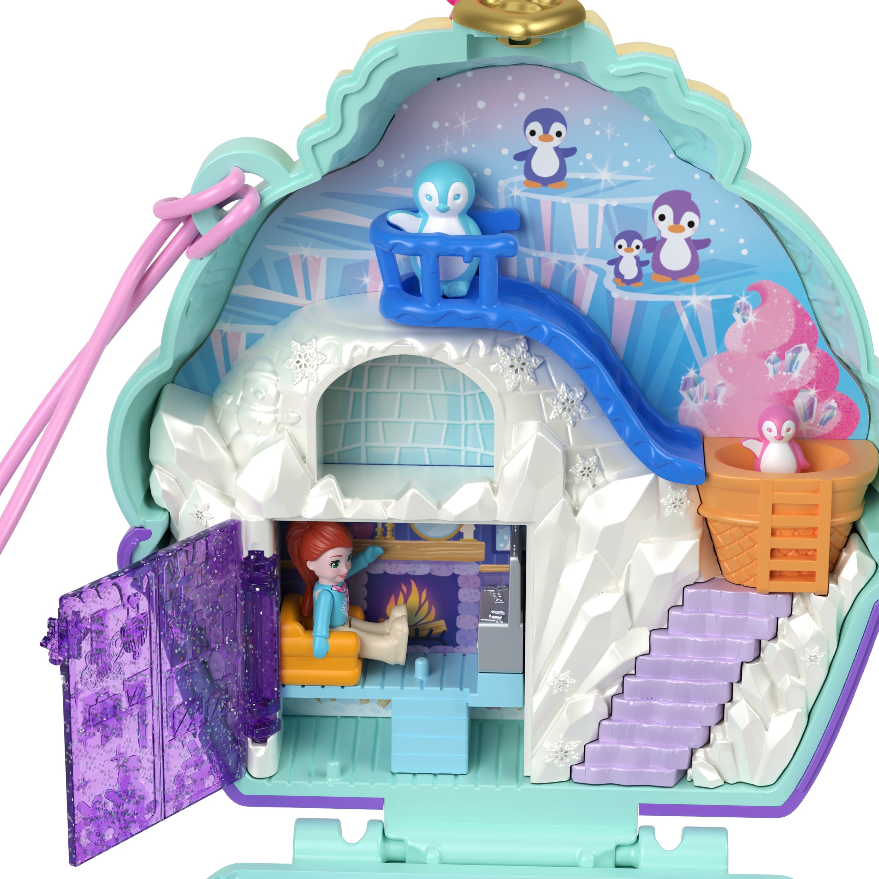 Coffret manchot à la neige