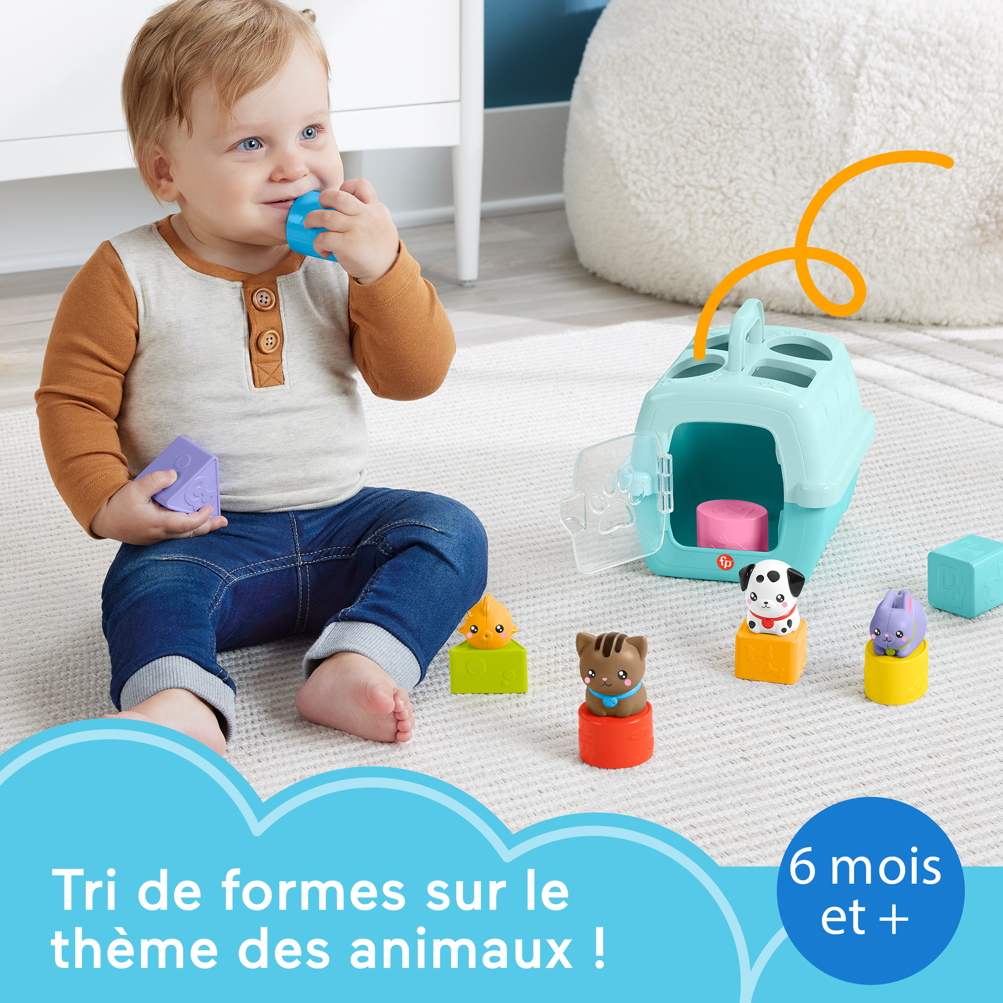 Boîte en forme d'animaux