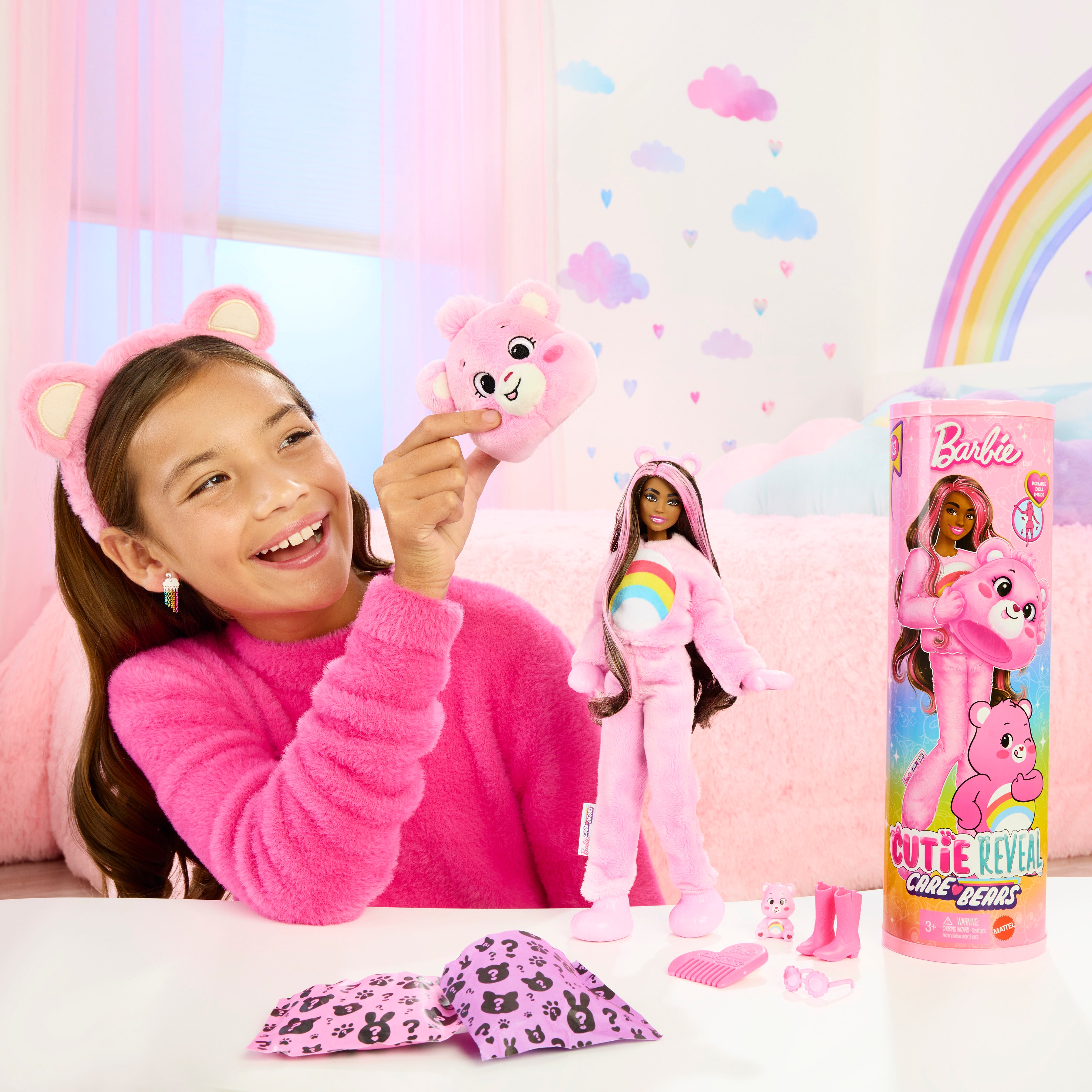 Barbie cutie reveal rose