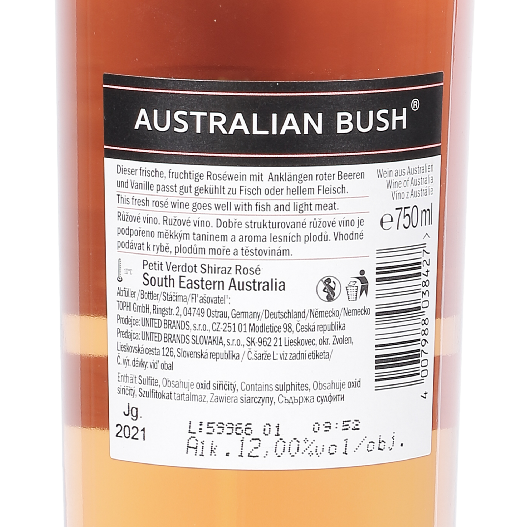 Australian Bush 2021 12% rosé