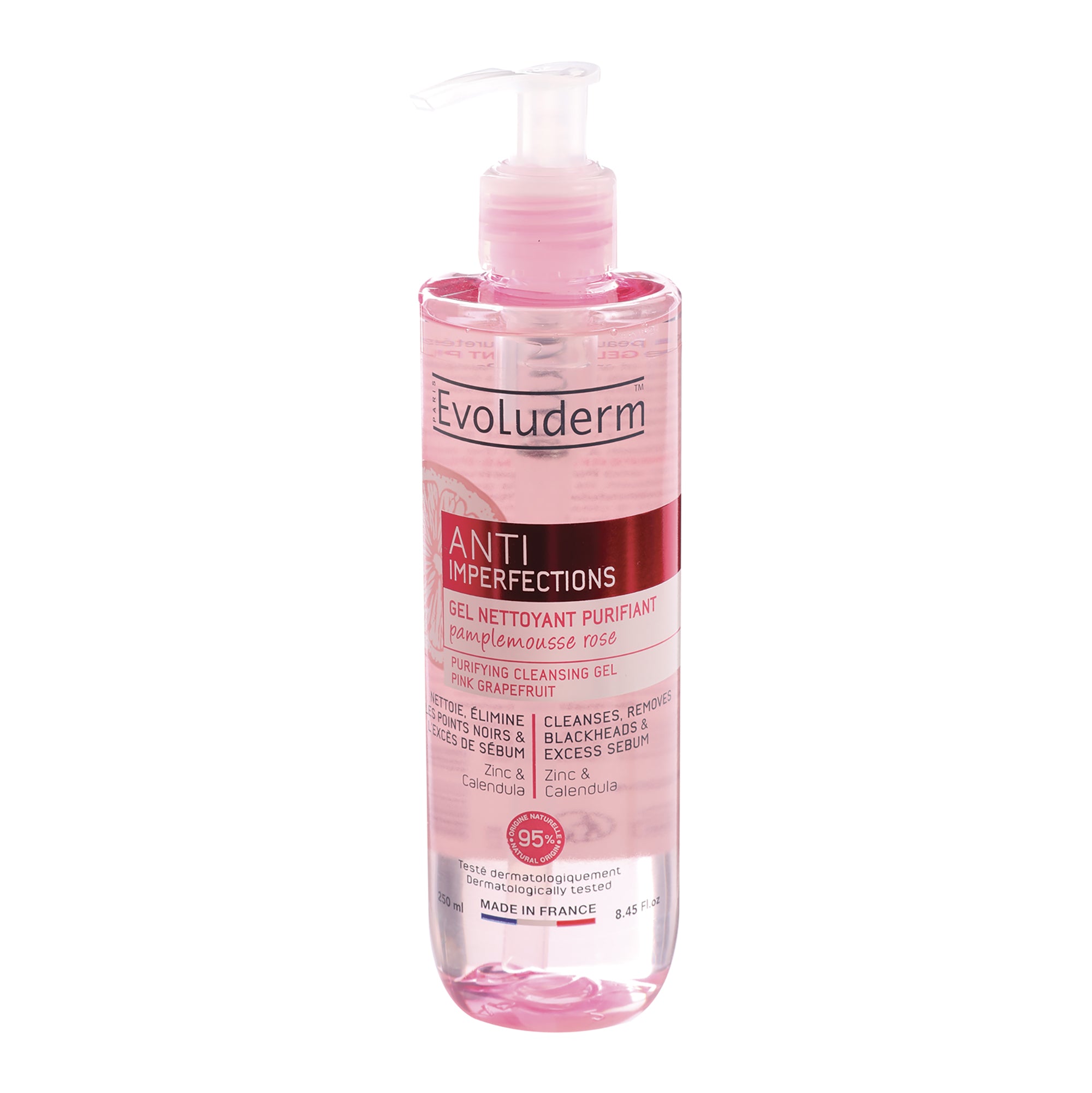 Gel nettoyant purifiant anti-imperfections