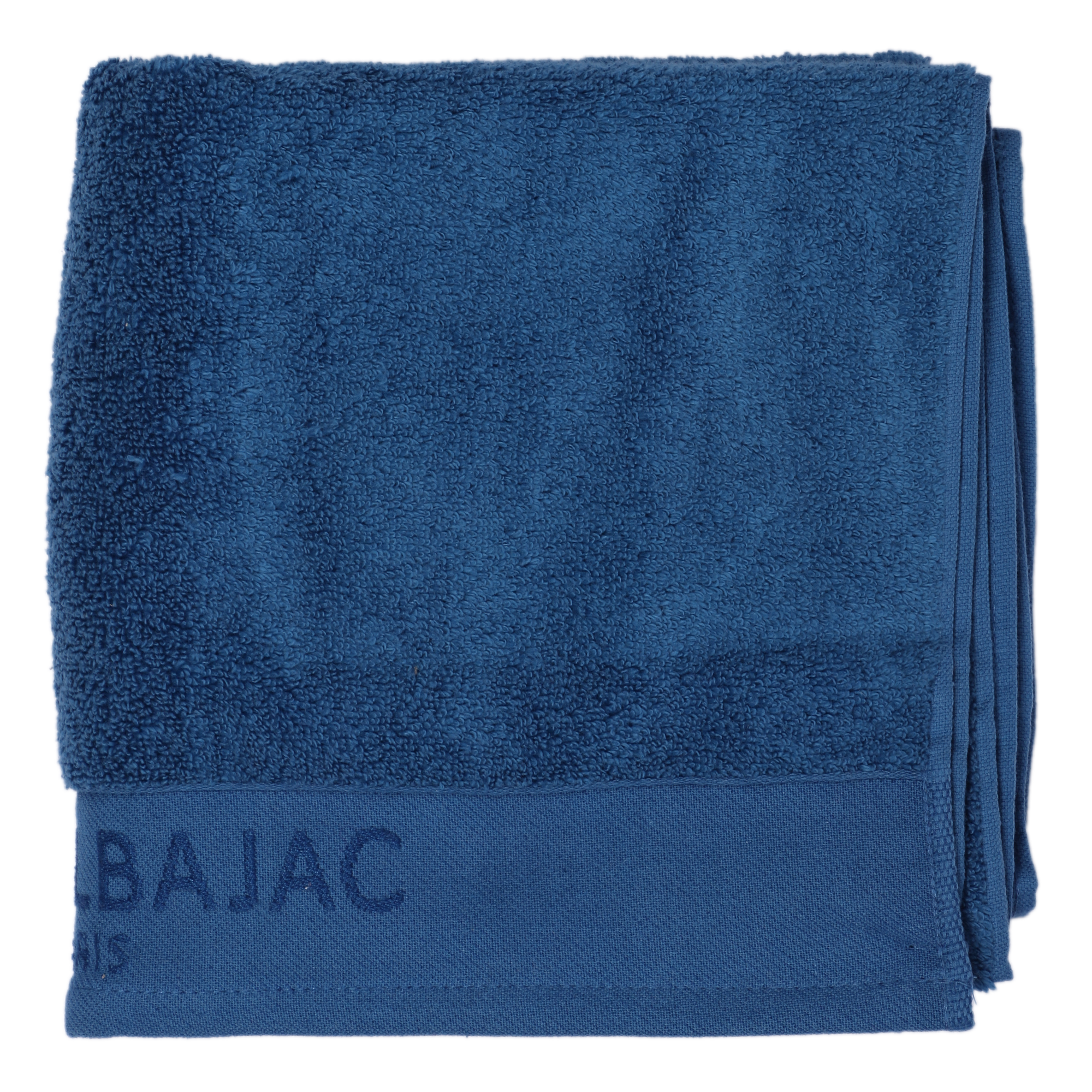 1 serviette de toilette 50x100 + 1 gant bleu