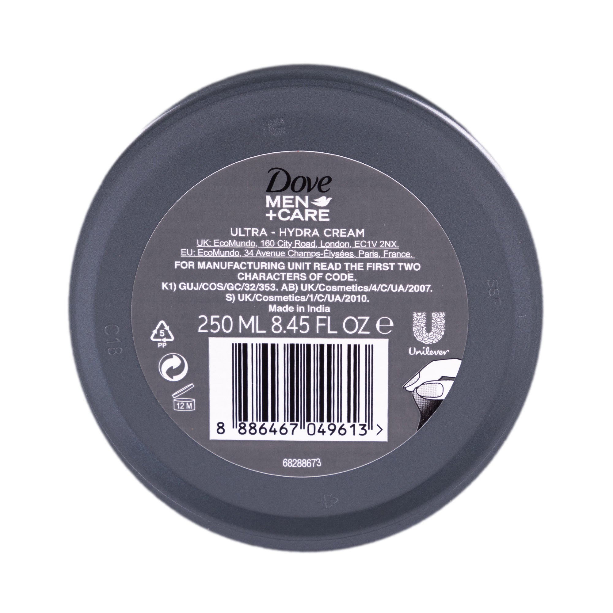 Crème visage corps et mains men