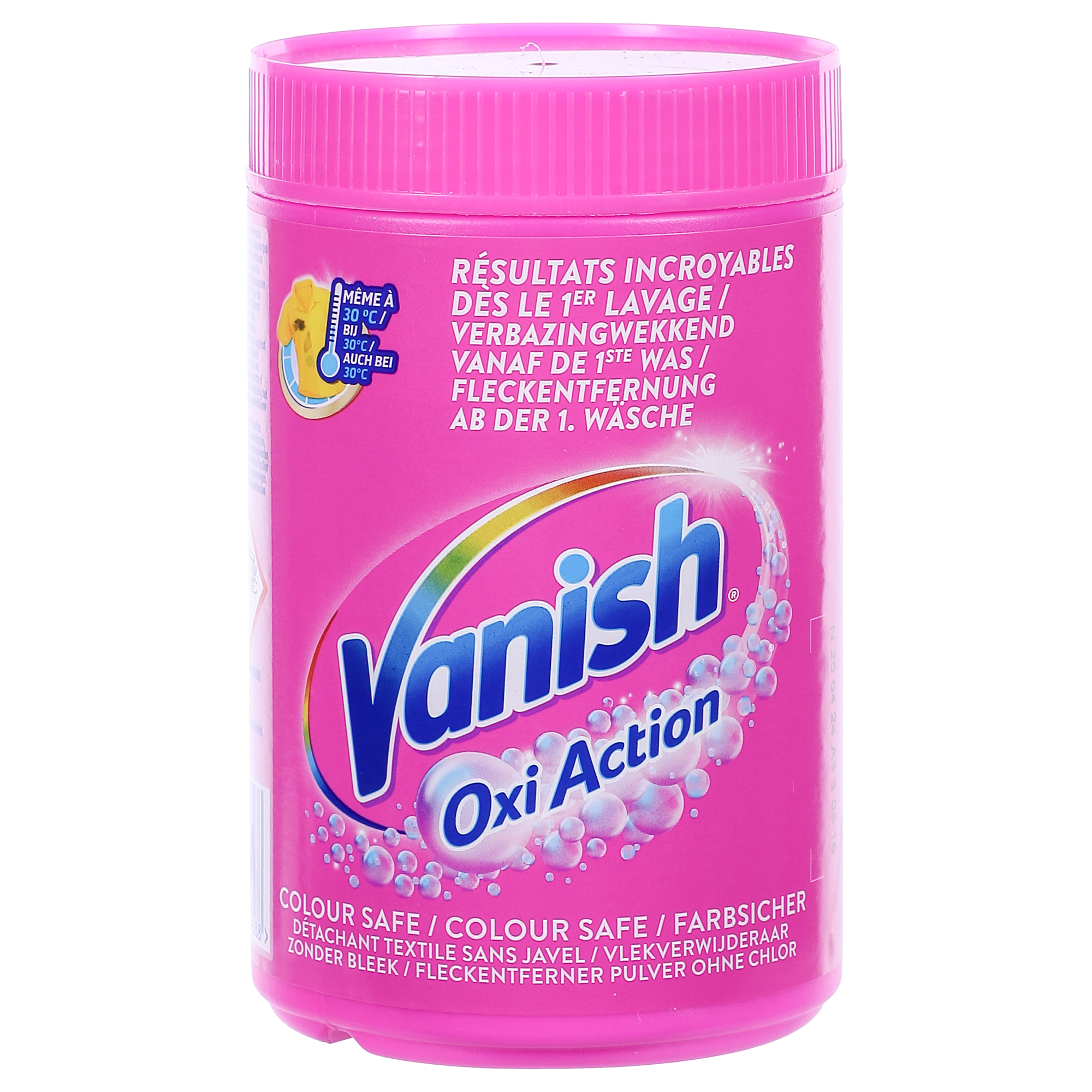 Poudre détachante textile Oxi Action Pink