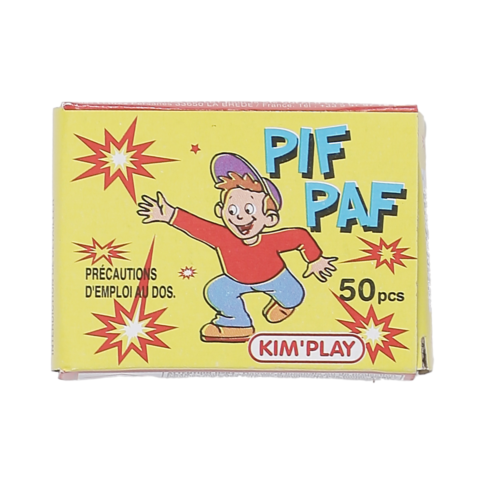 PIF PAF boîte de 50 pétards