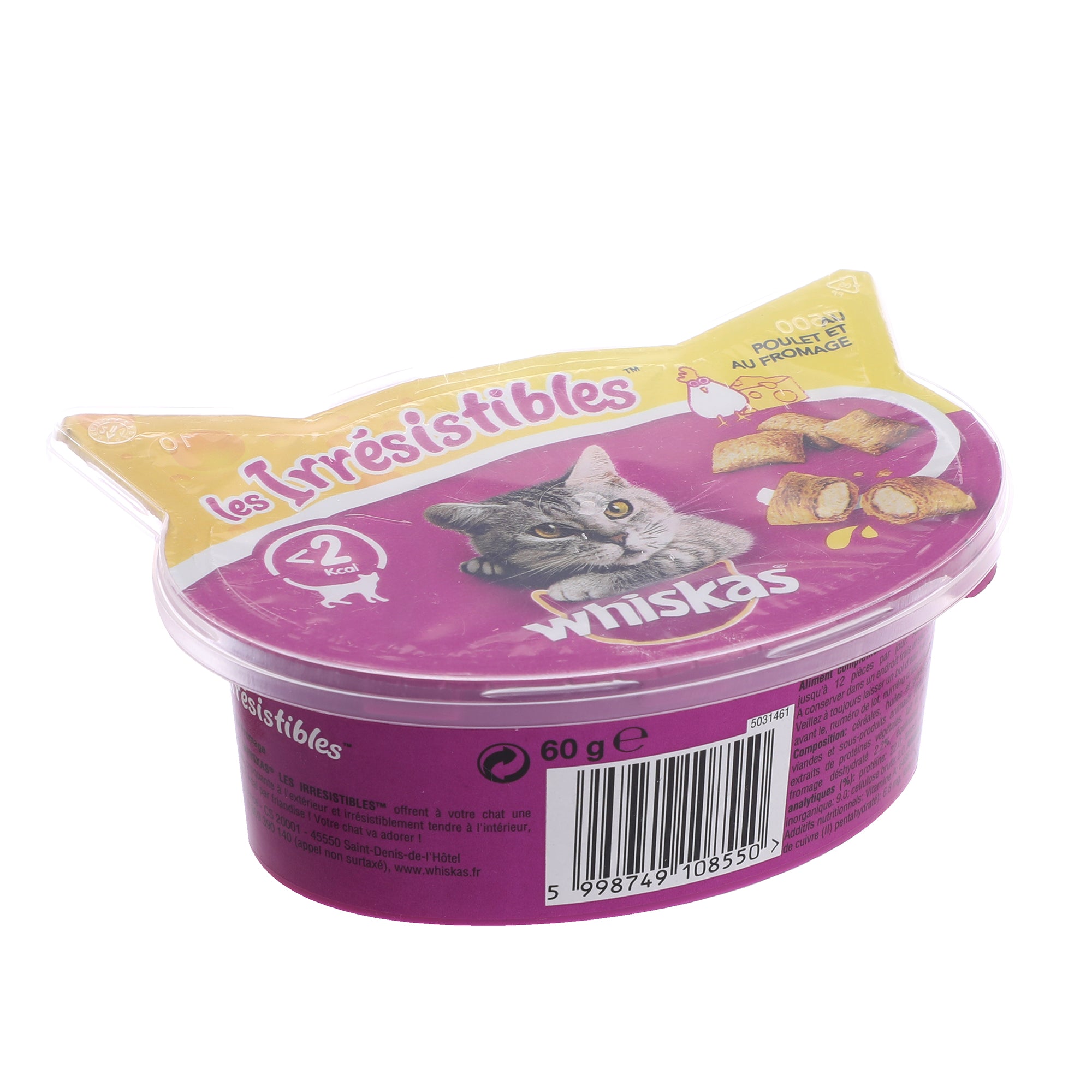 Friandises au poulet et fromage