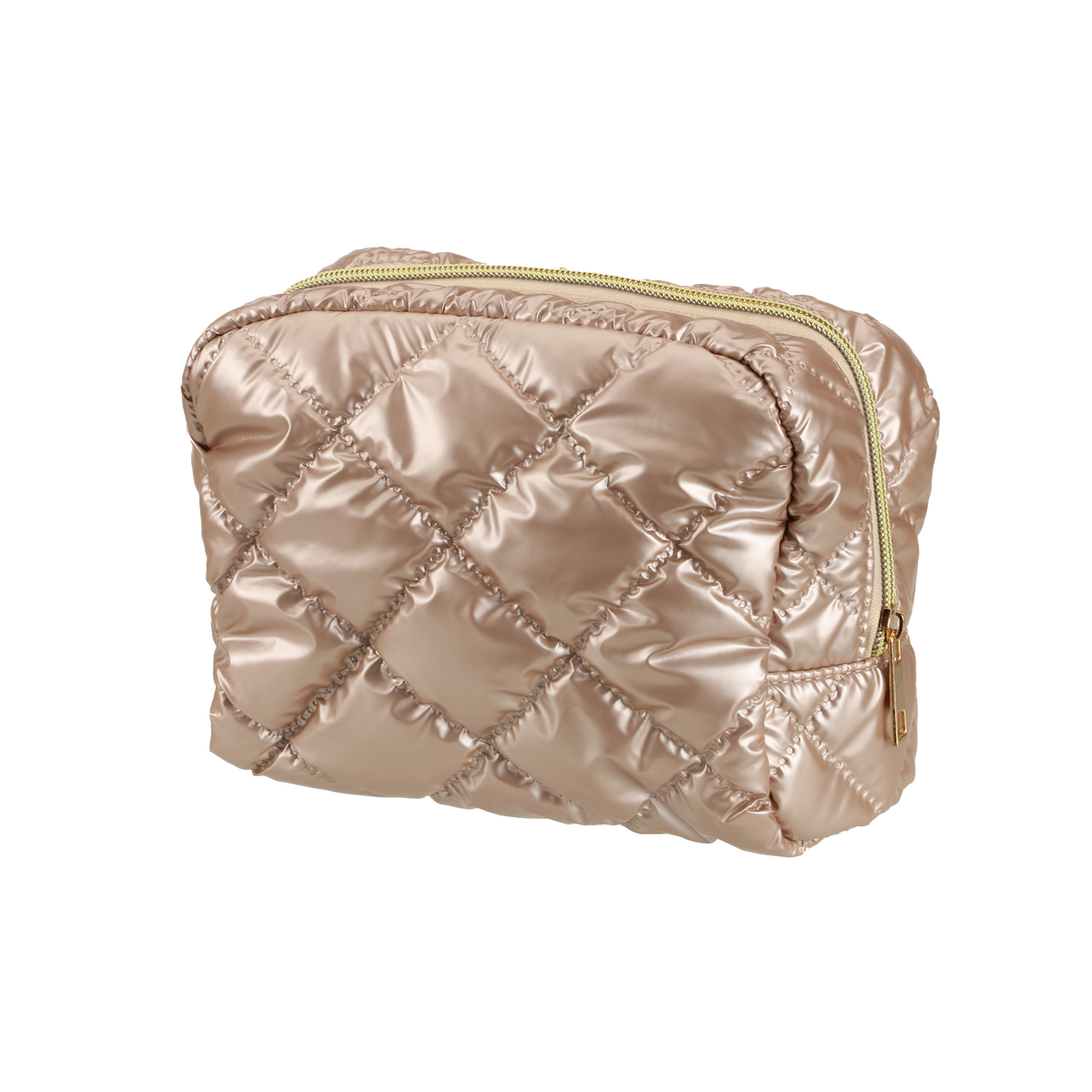 Trousse de maquillage matelassée