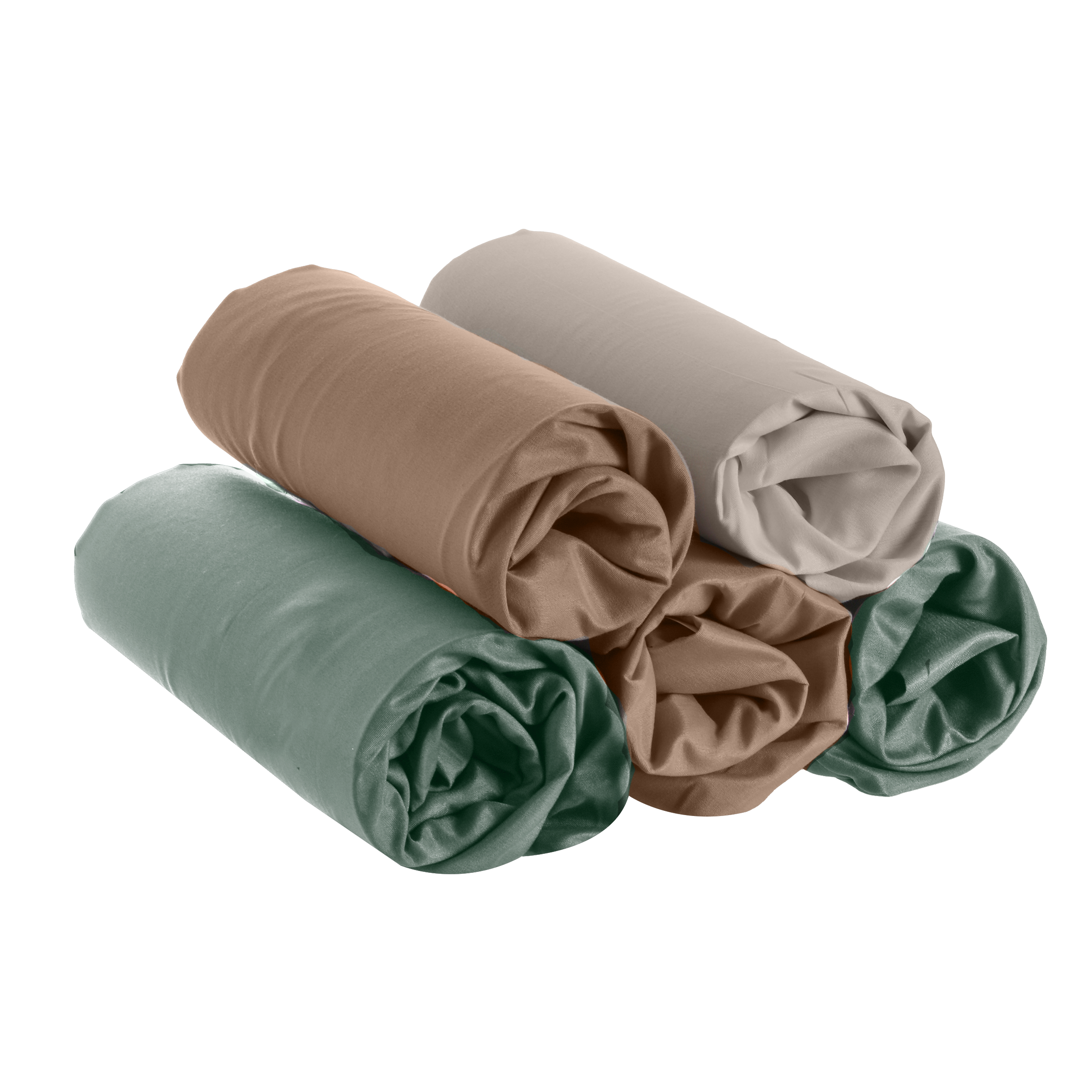 Drap housse uni microfibre 160x200 cm  - Beige