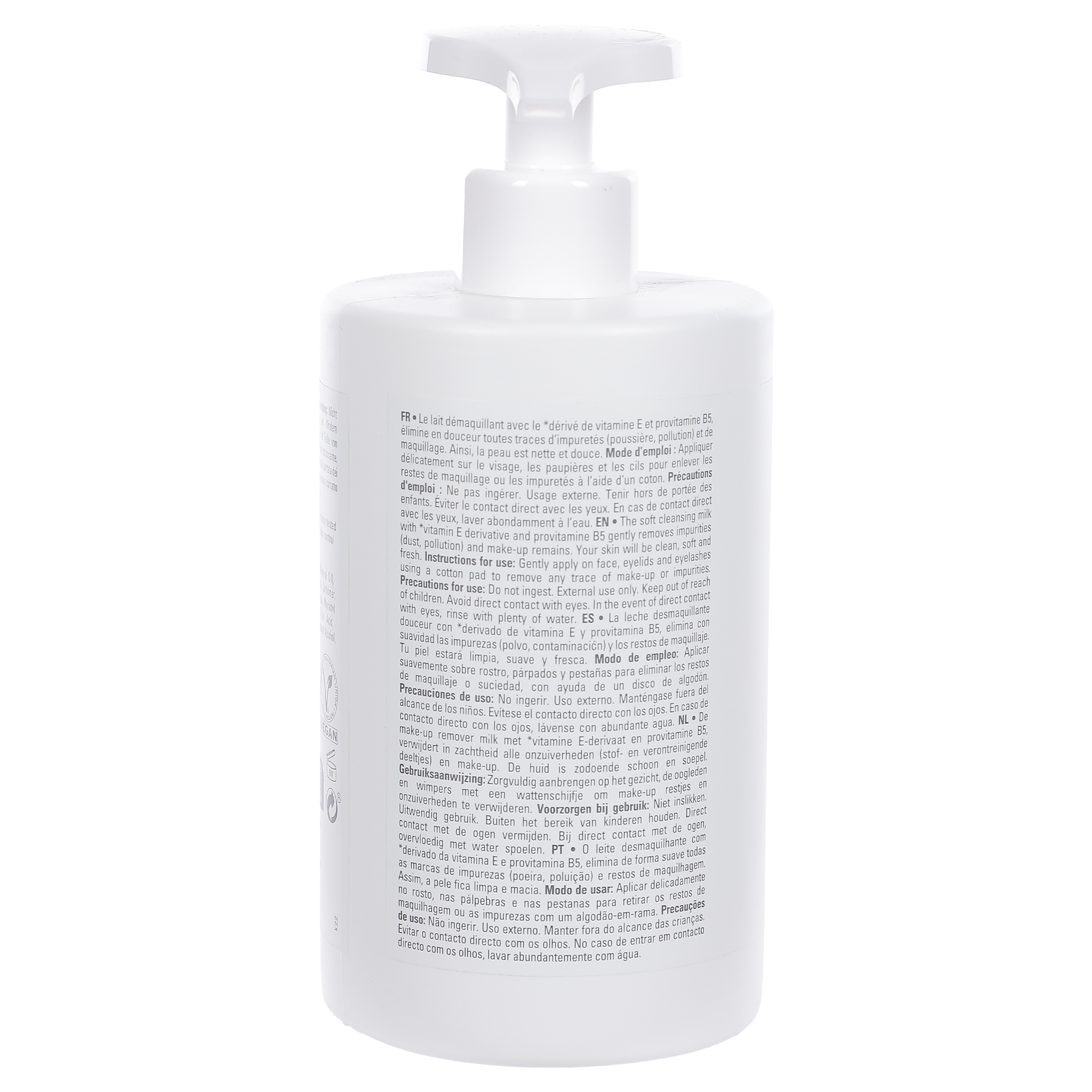 Lait démaquillant douceur tous types de peaux