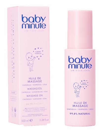 Huile de Massage baby minute