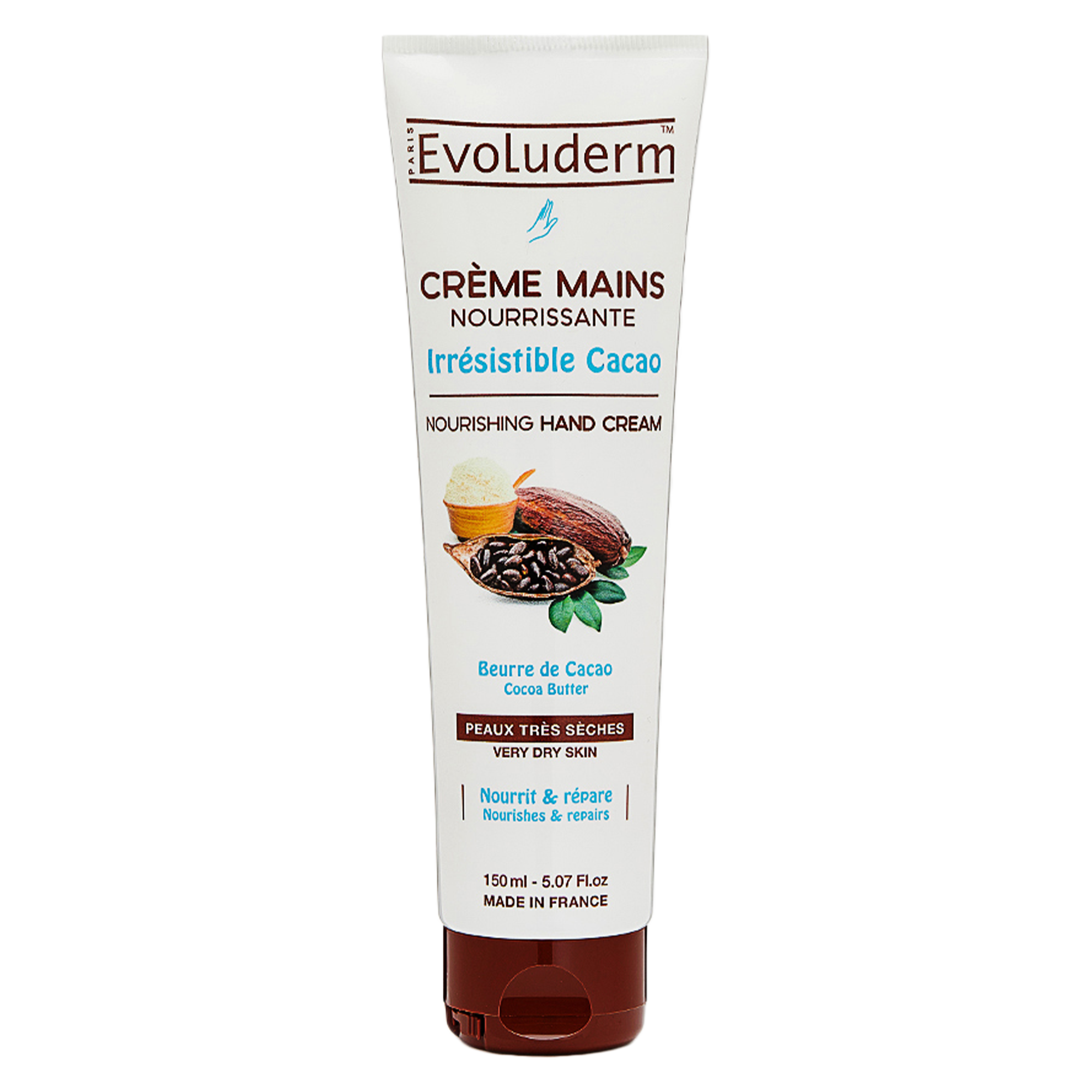 Crème pour les mains beurre de Cacao