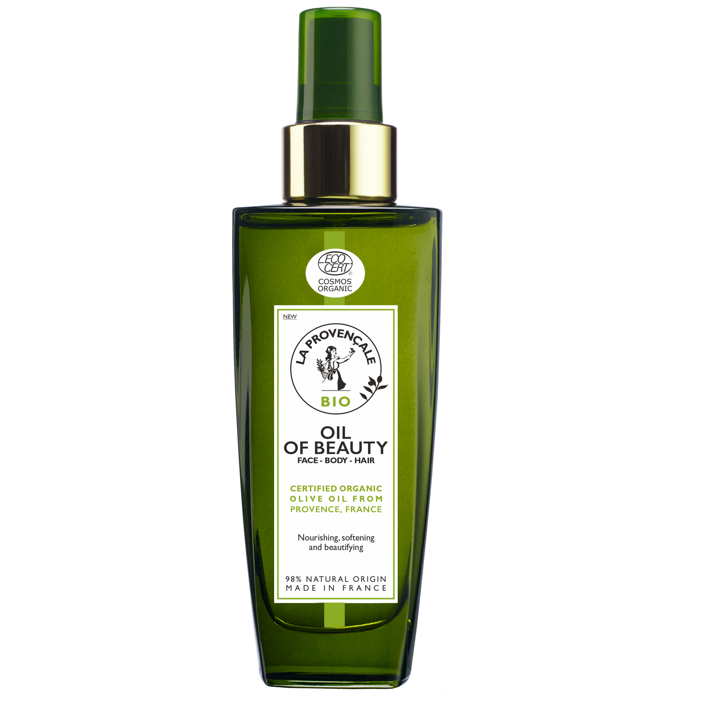 Huile de beauté visage et corps cheveux