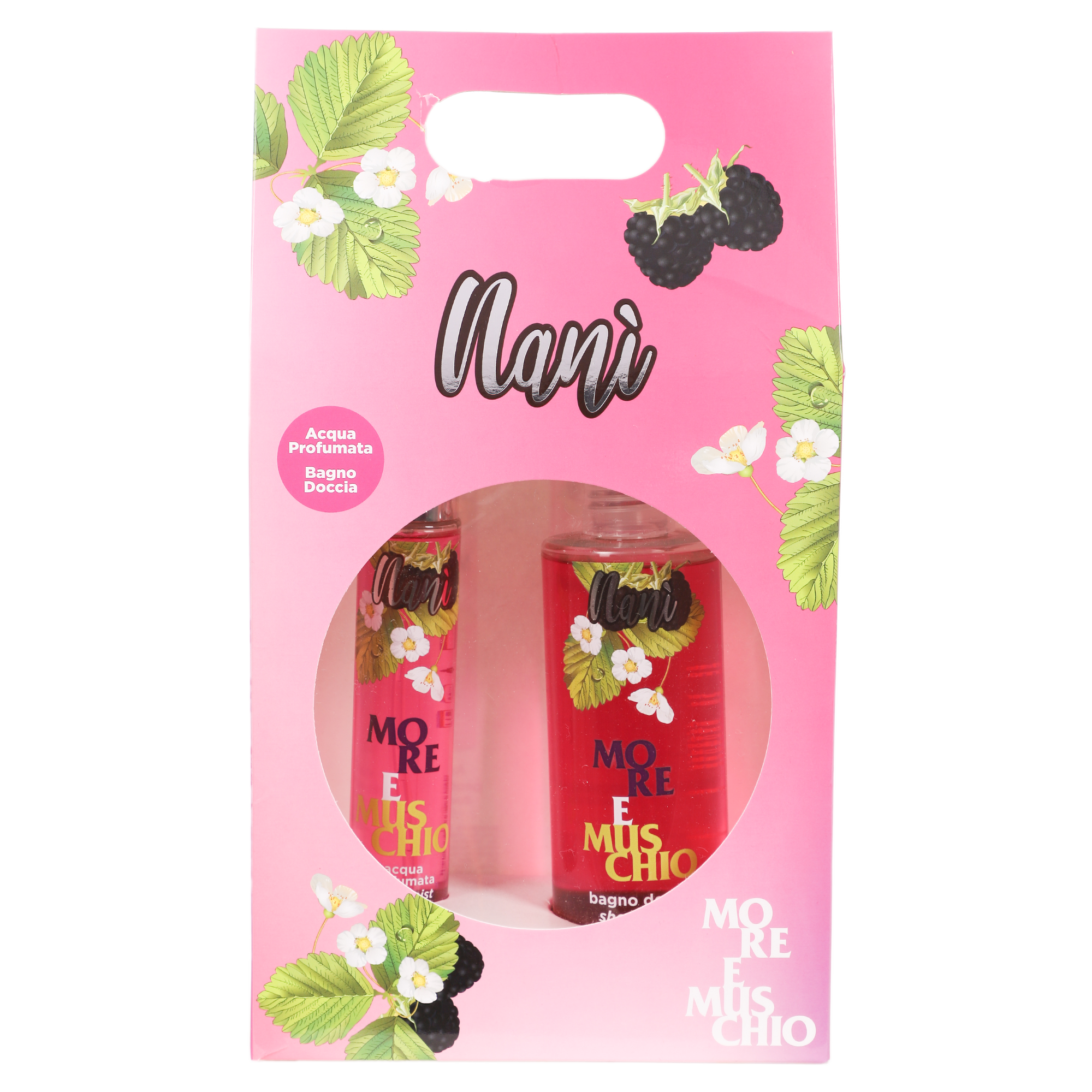 GEL DOUCHE 250ML+EAU PARFUMEE 75ML MURE ET MUSC COFFRET 2 PCS