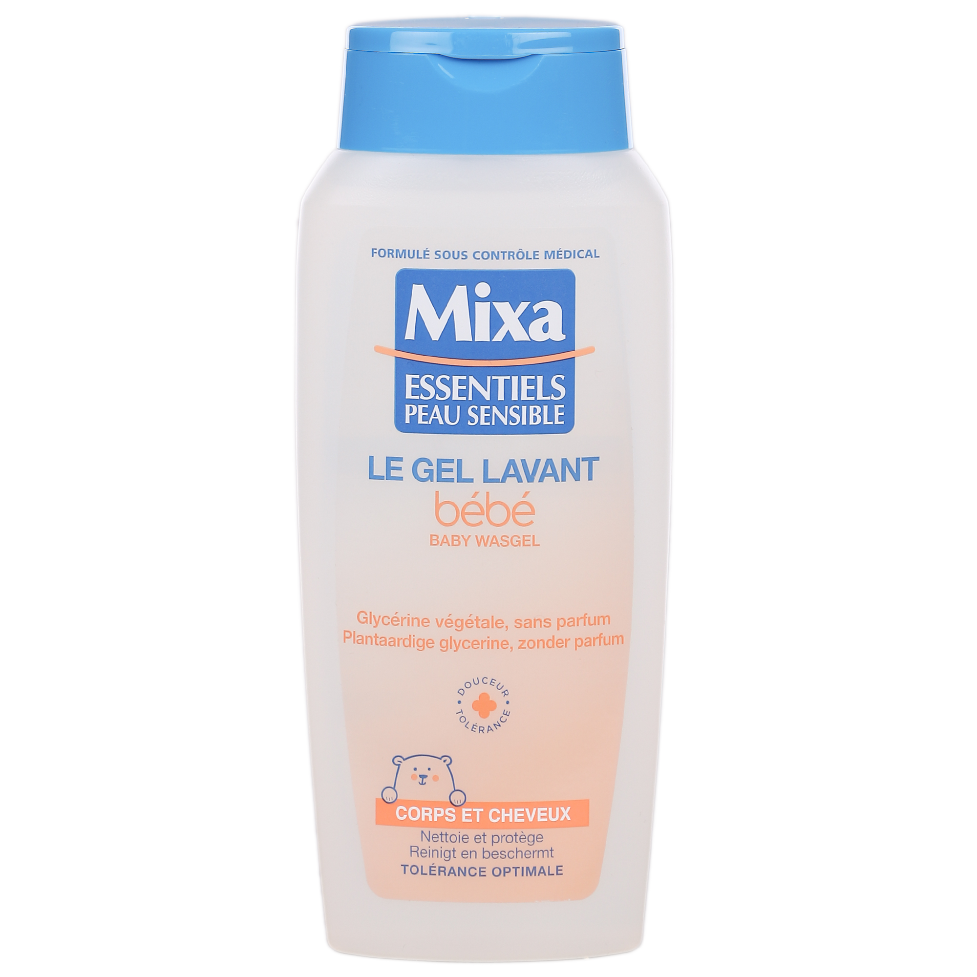 Gel lavant corps et cheveux bébé