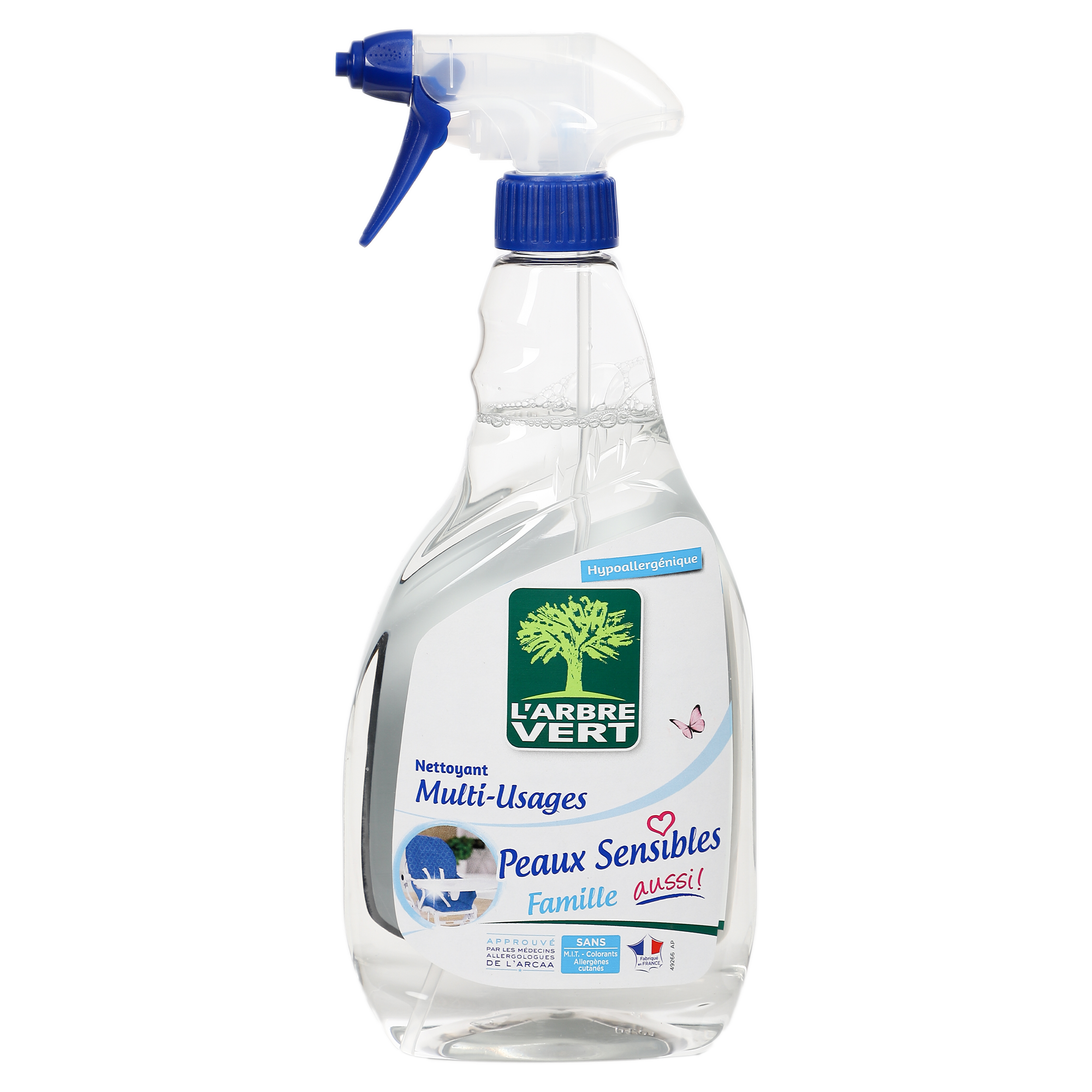 Pistolet nettoyant mutlisurfaces peaux sensibles - Hypoallergénique