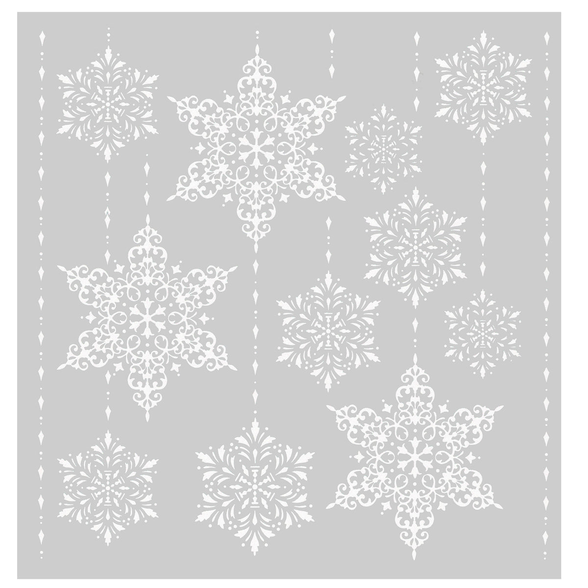 Stickers de Noël vitre à paillettes 0,1x30,5x31,5 cm