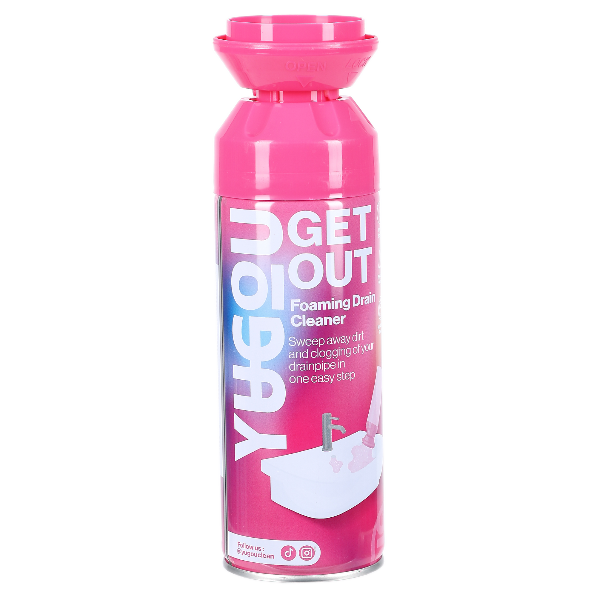 Mousse nettoyante canalisation