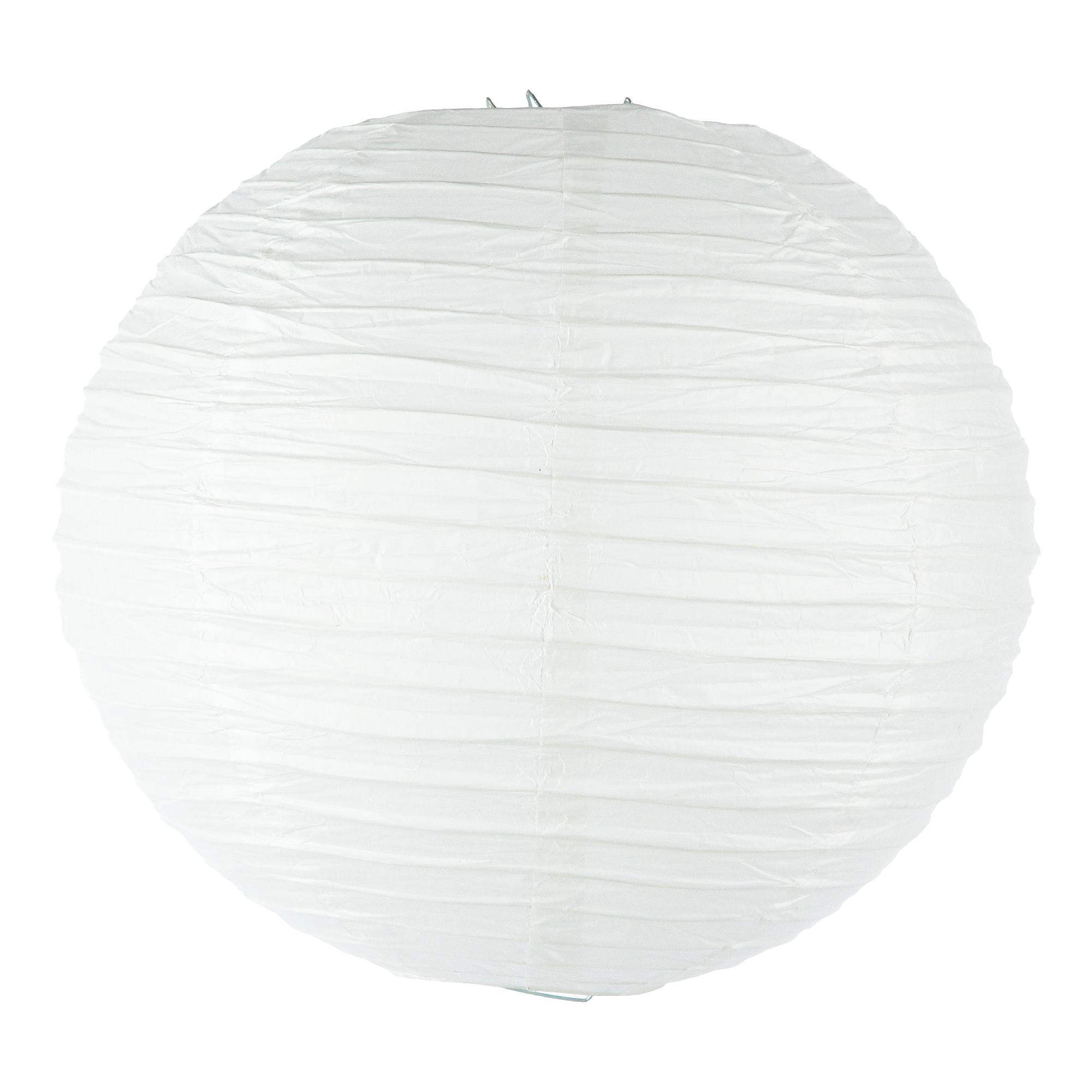 Lanterne boule papier blanc