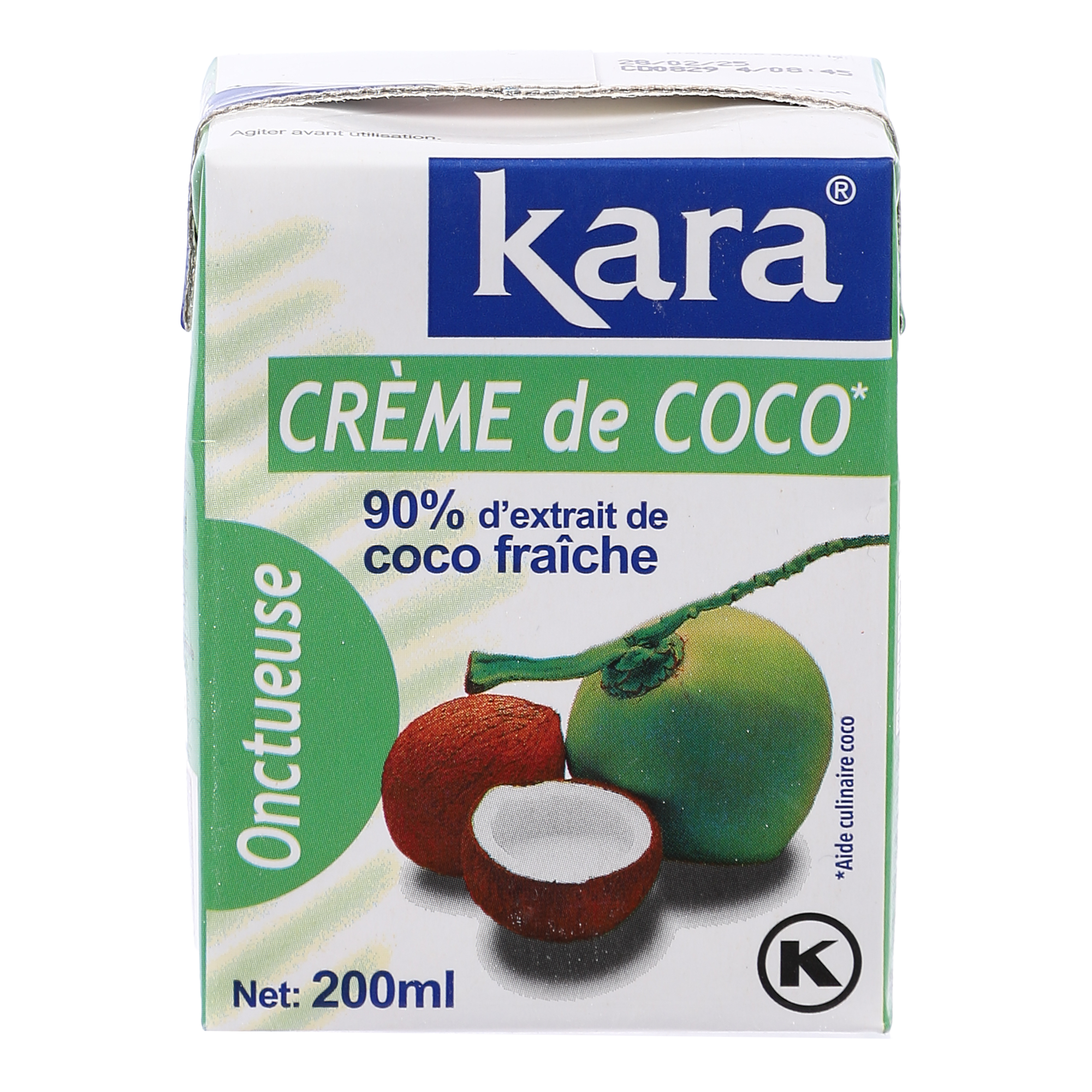 Brique de crème de coco