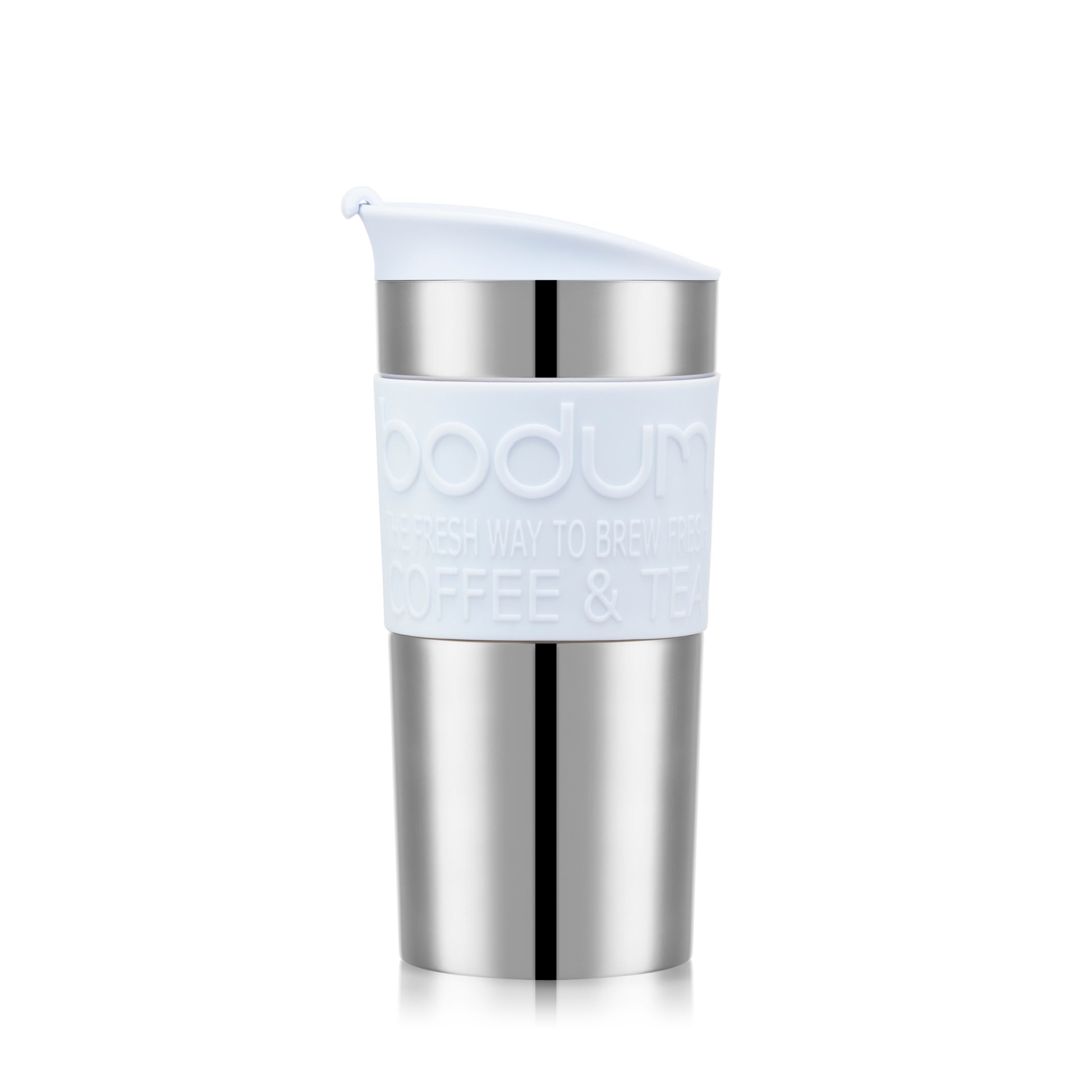 Mug de voyage isotherme inox 0.35L - Bleu