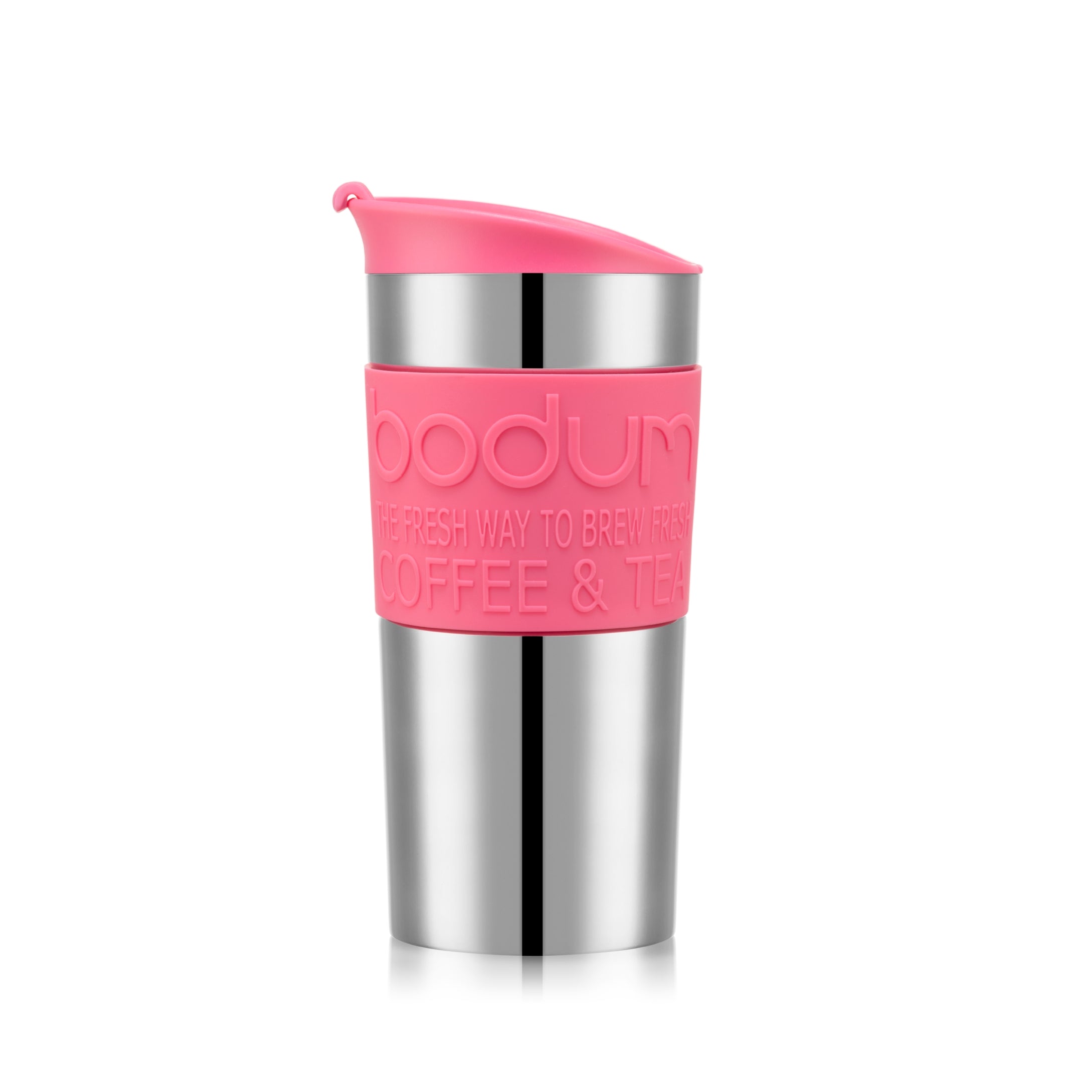 Mug de voyage isotherme inox 0.35L - Rose