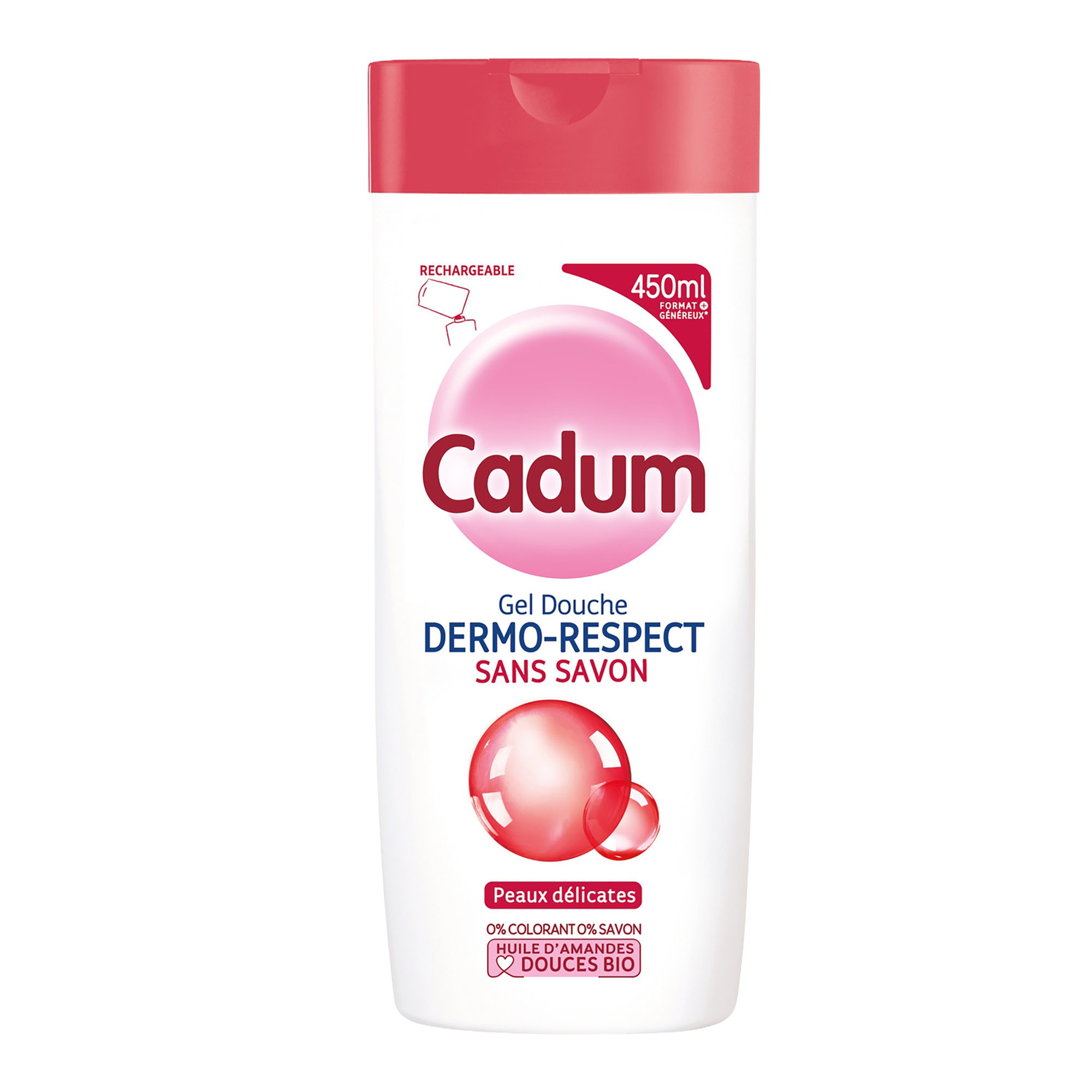 Gel douche Cadum Dermo Respect peaux délicates