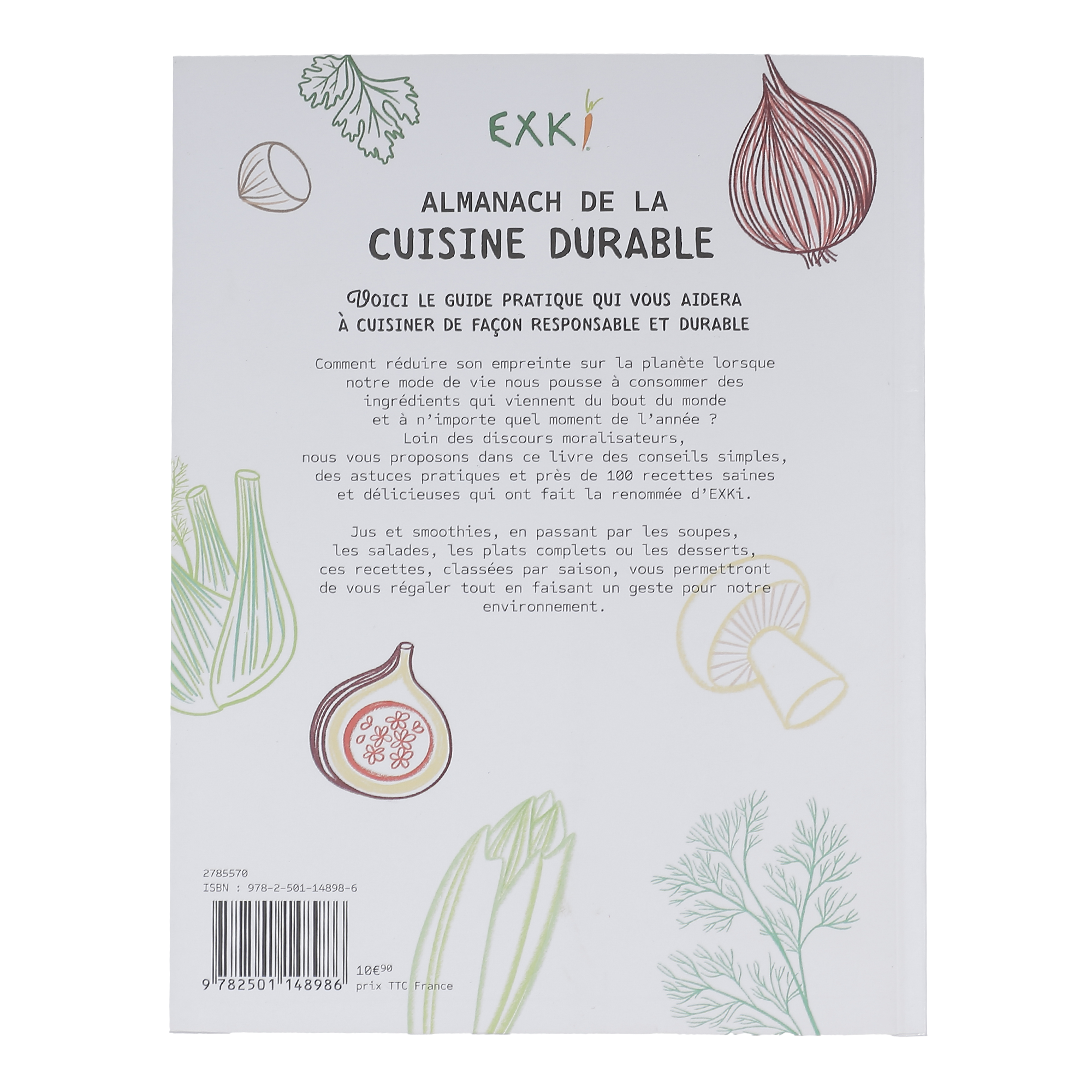 Almanach de la cuisine durable Exki
