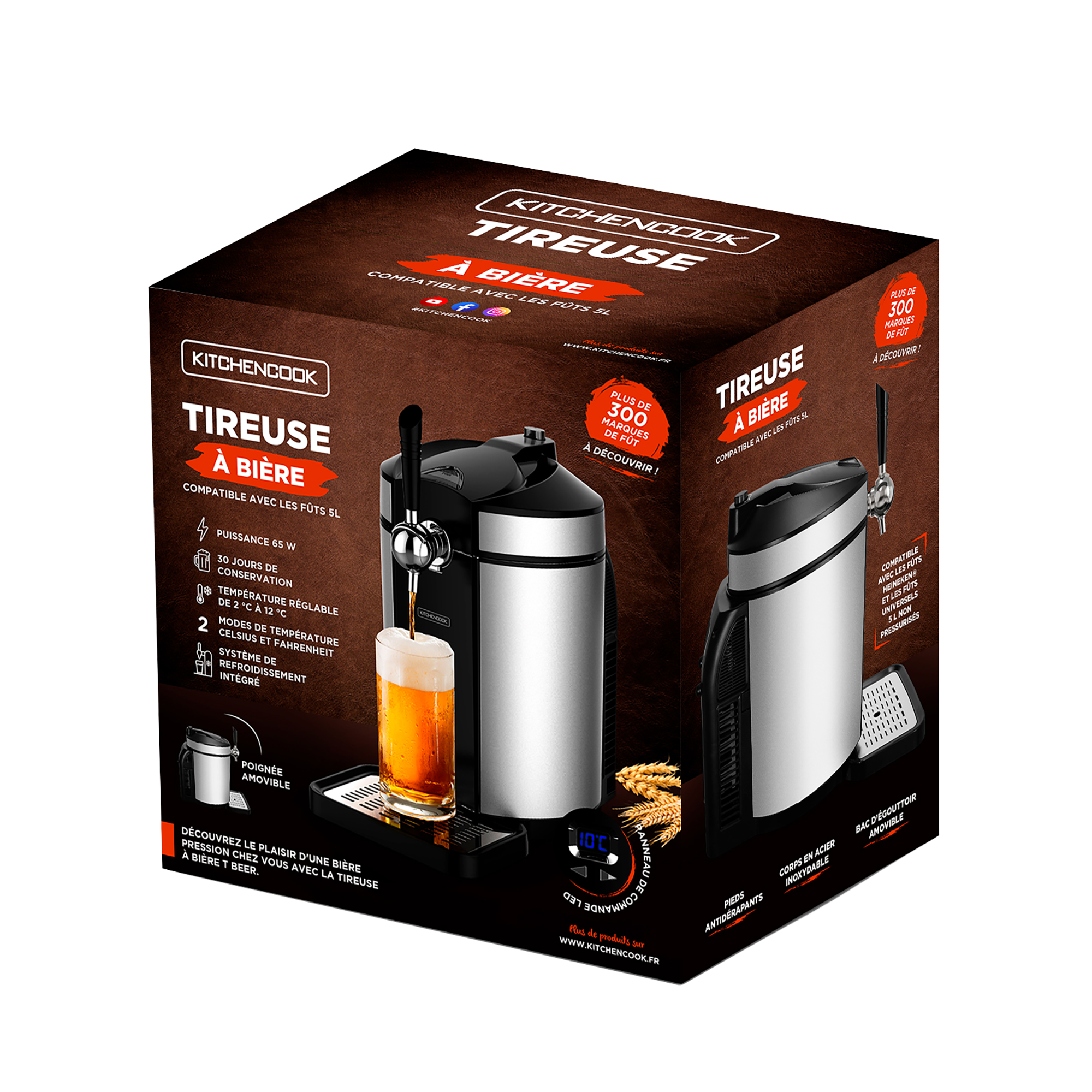 Tireuse à bière à température réglable