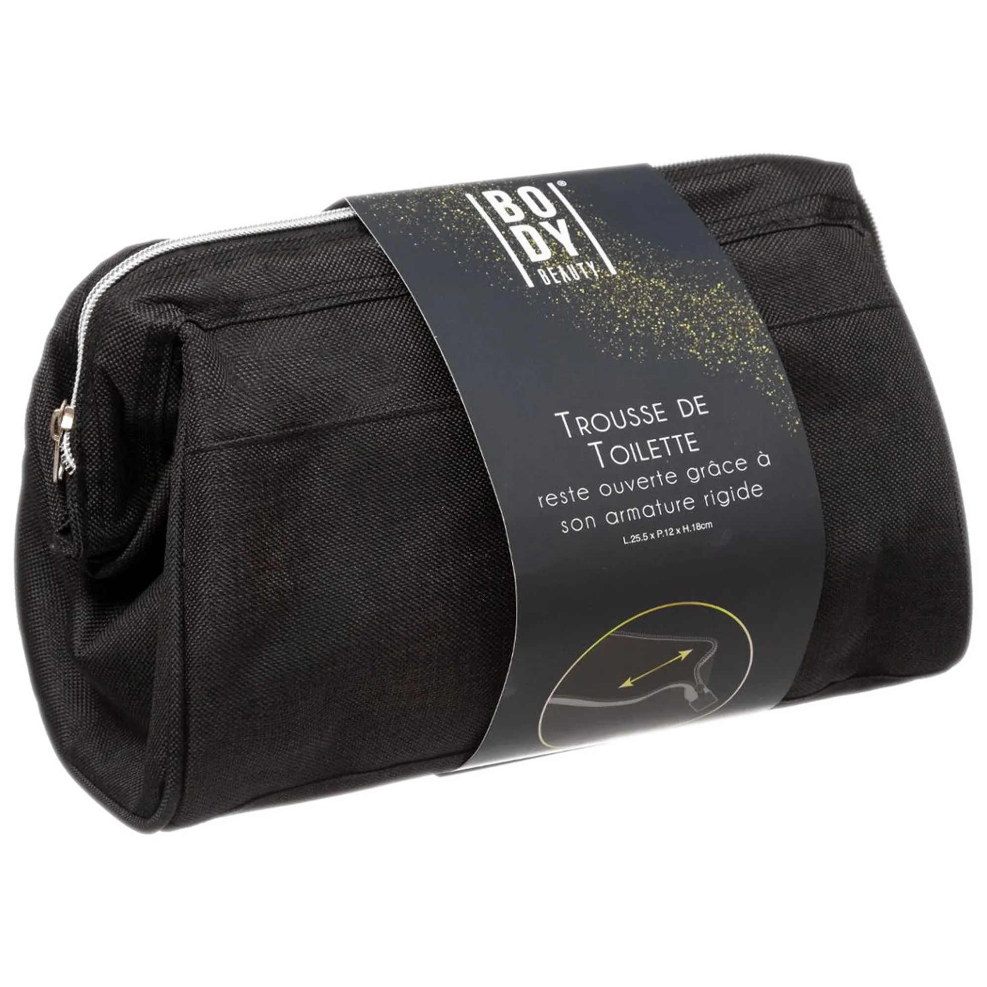 Trousse de toilette homme noire