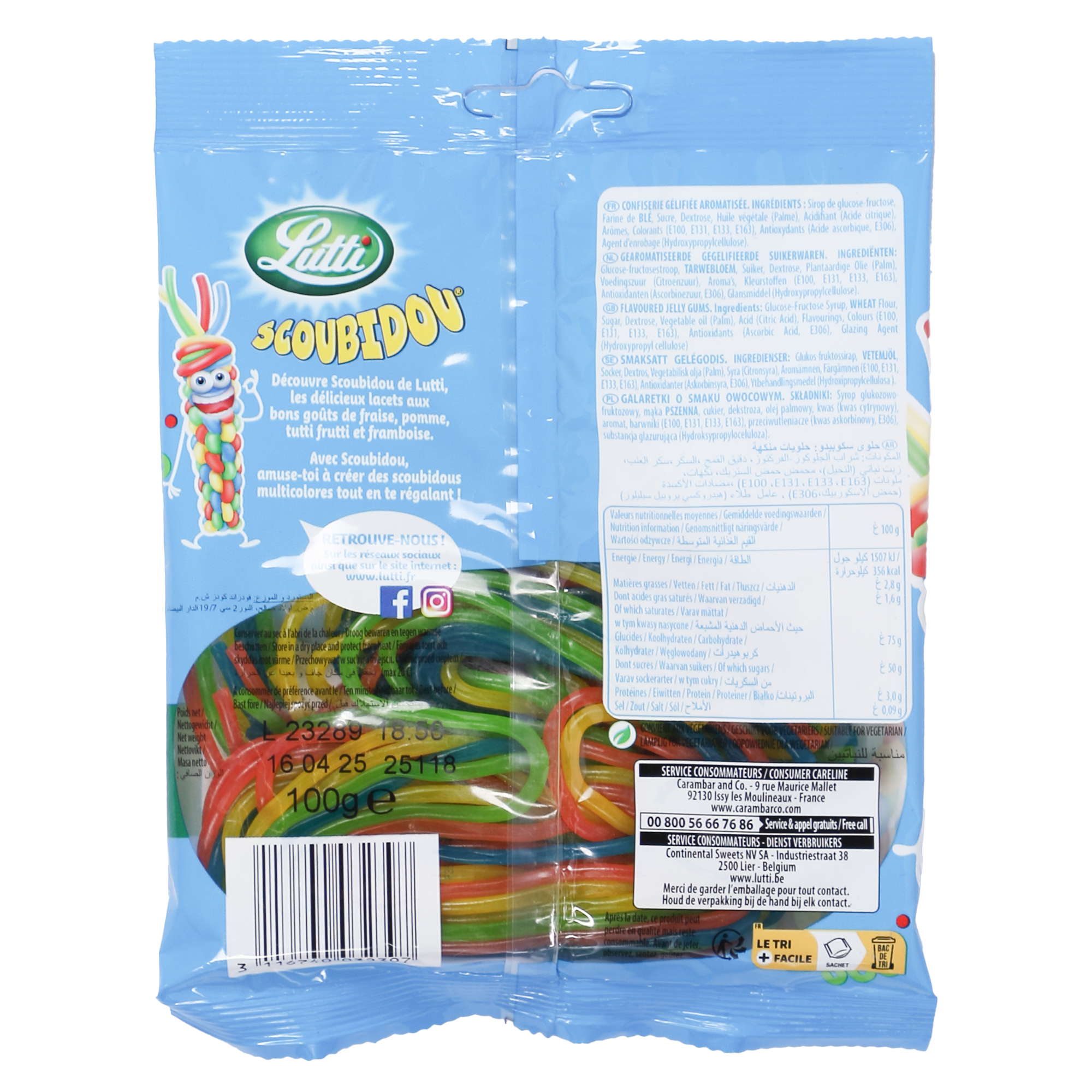 Sachet scoubidou