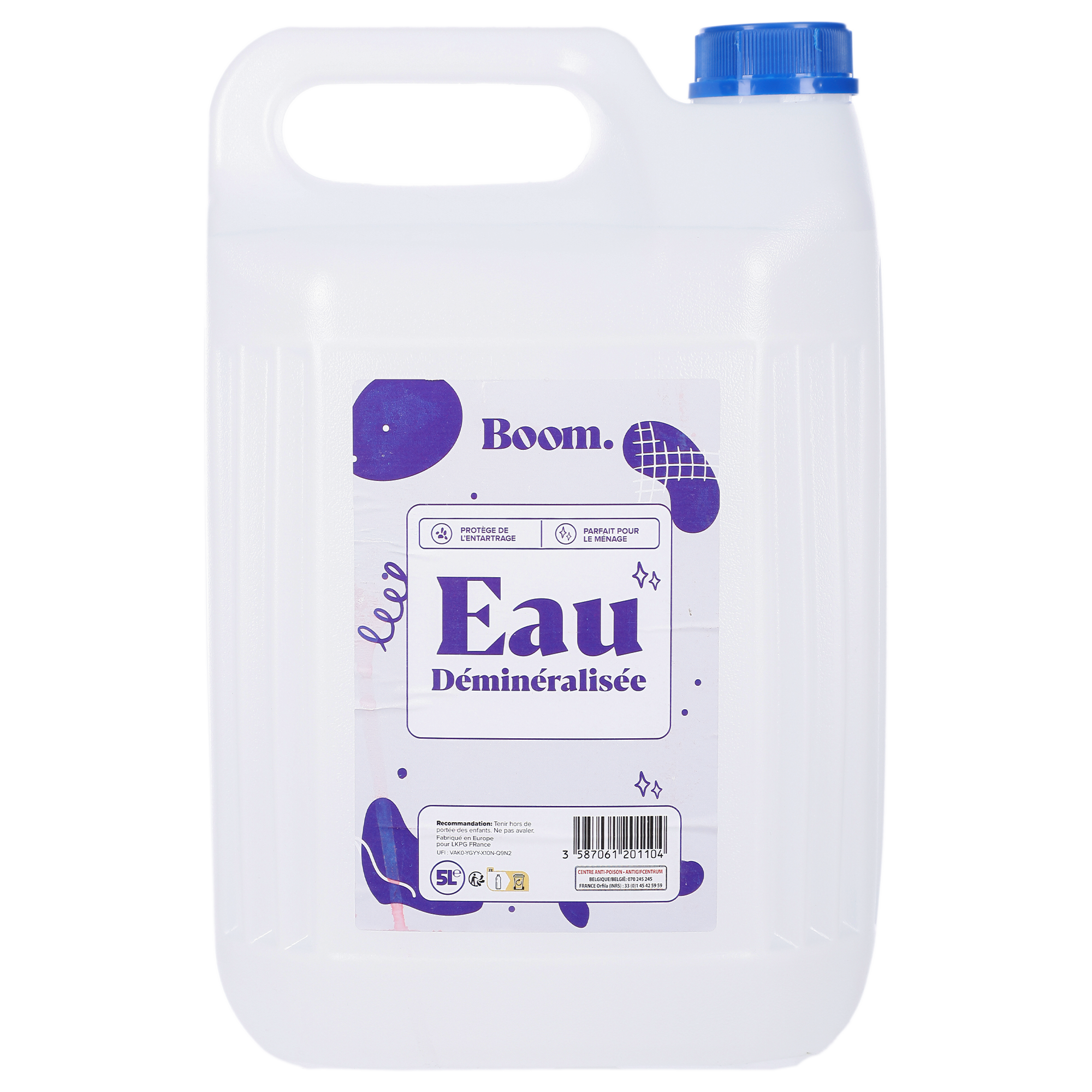 Eau déminéralisée