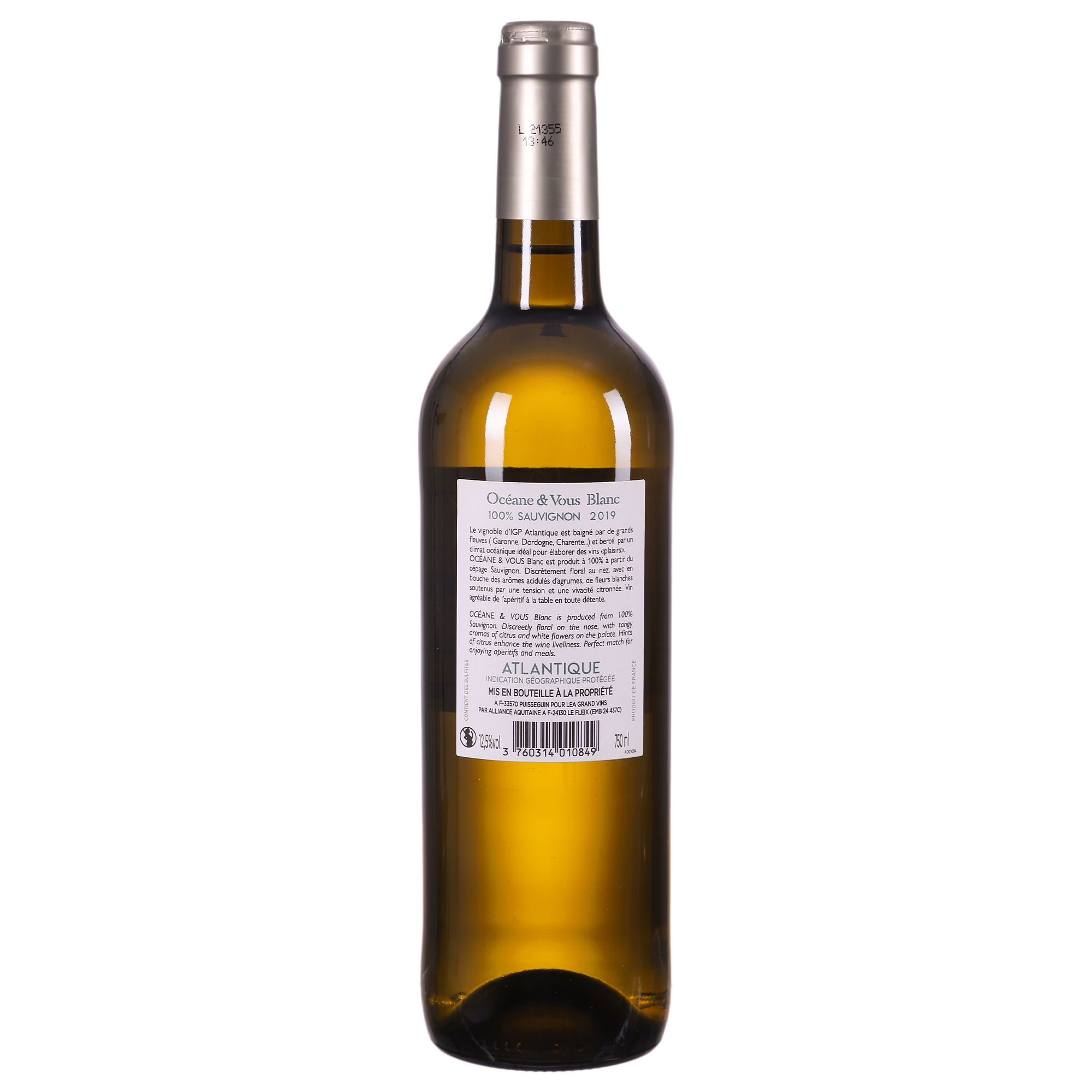 LA PINEDE OCEANE IGP 2019 12,5%