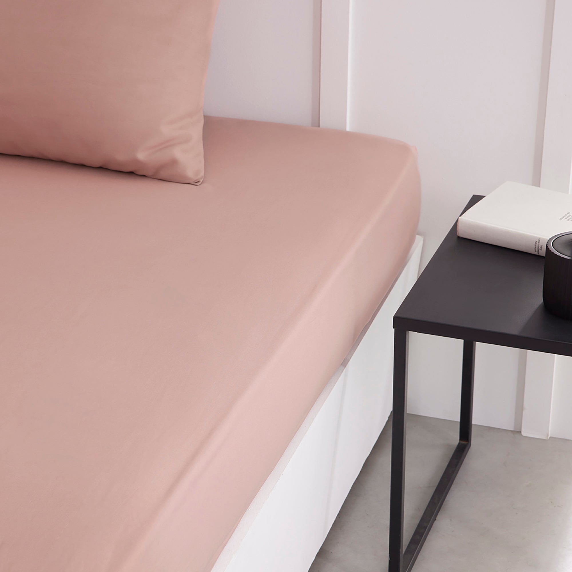 Drap housse tendance 57 fils - Vert