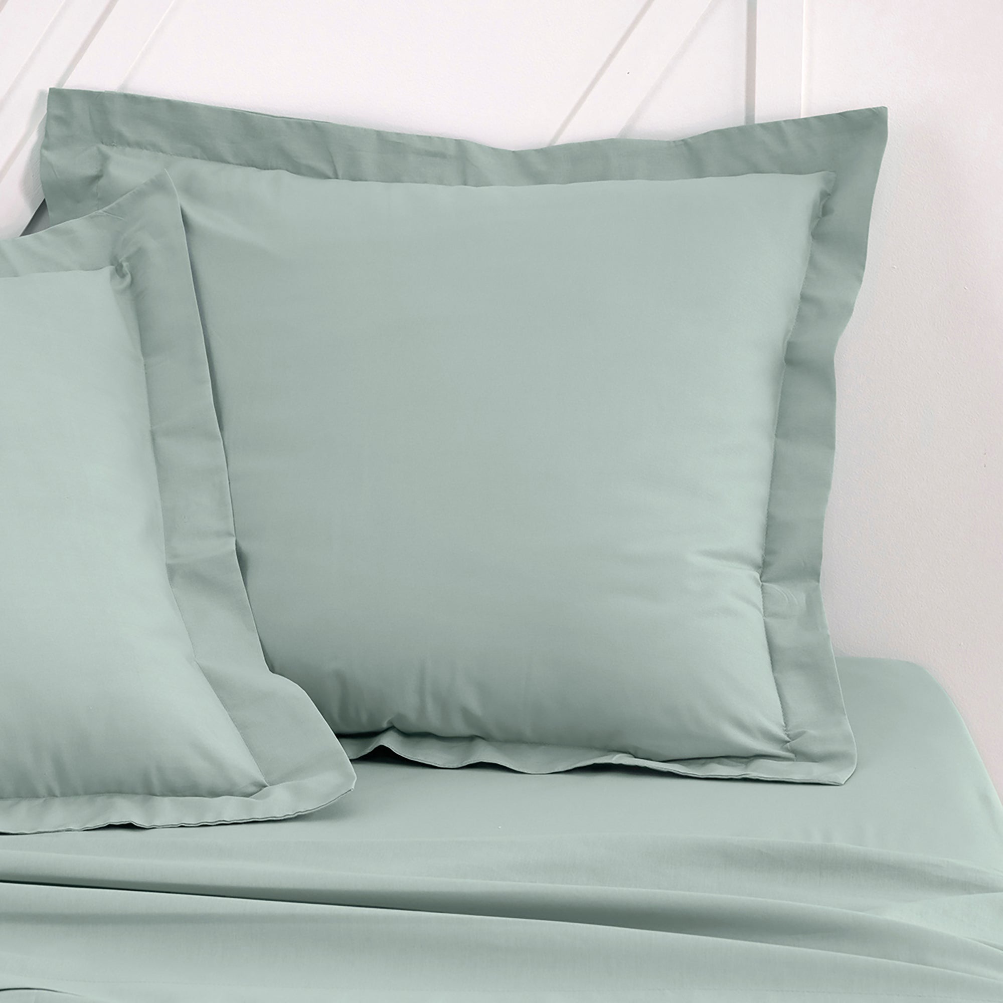 Taie d'oreiller tendance 57 fils  - Vert