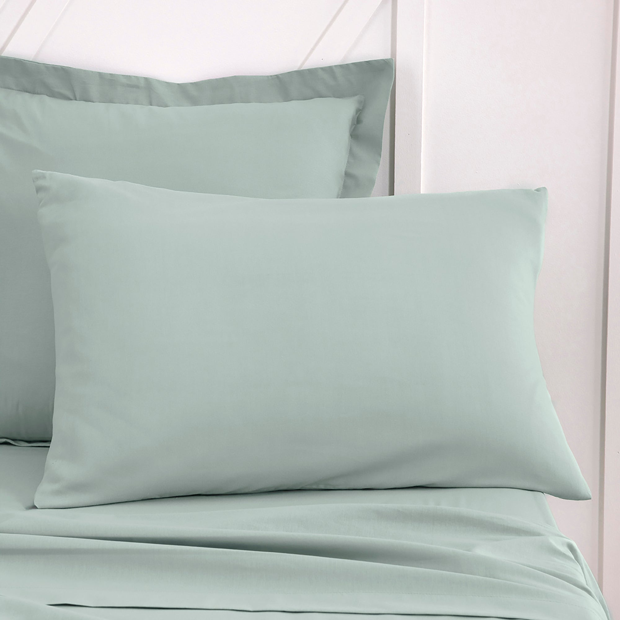Taie d'oreiller tendance 57 fils  - Vert