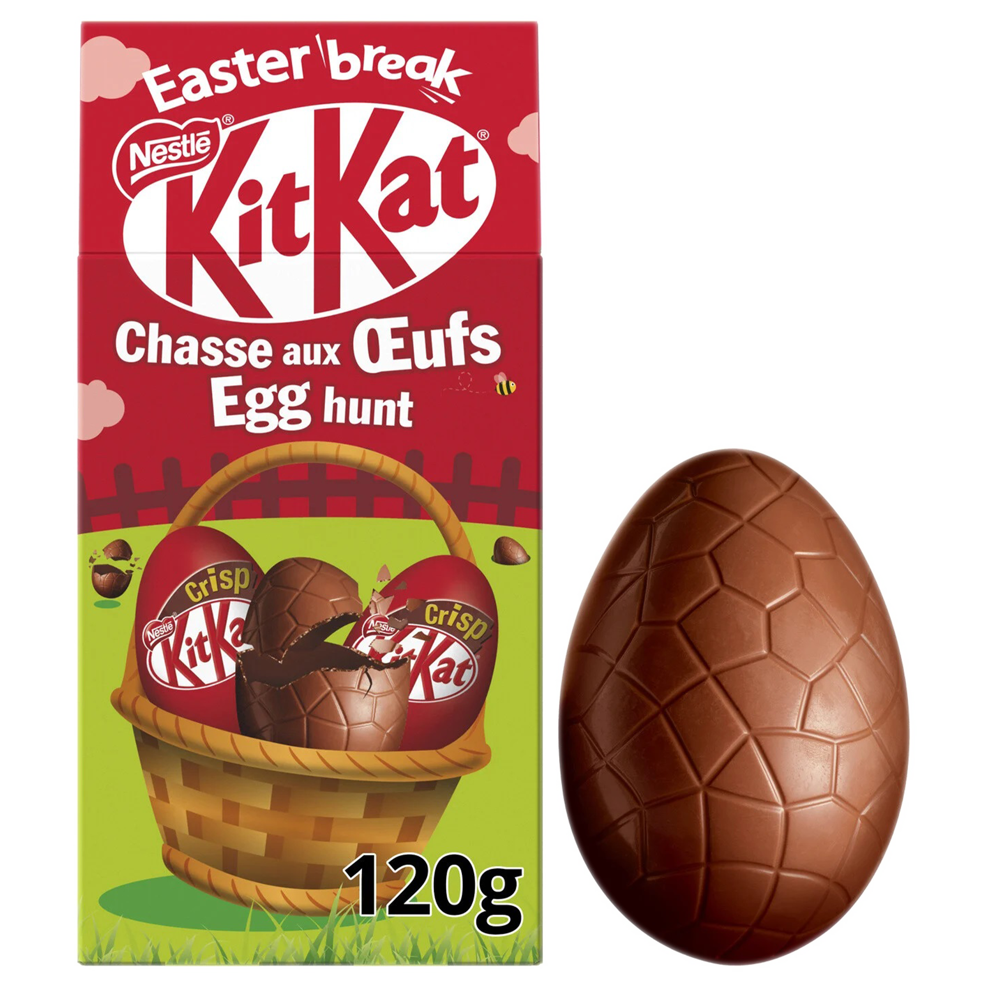 Chocolat de Pâques œufs crisp