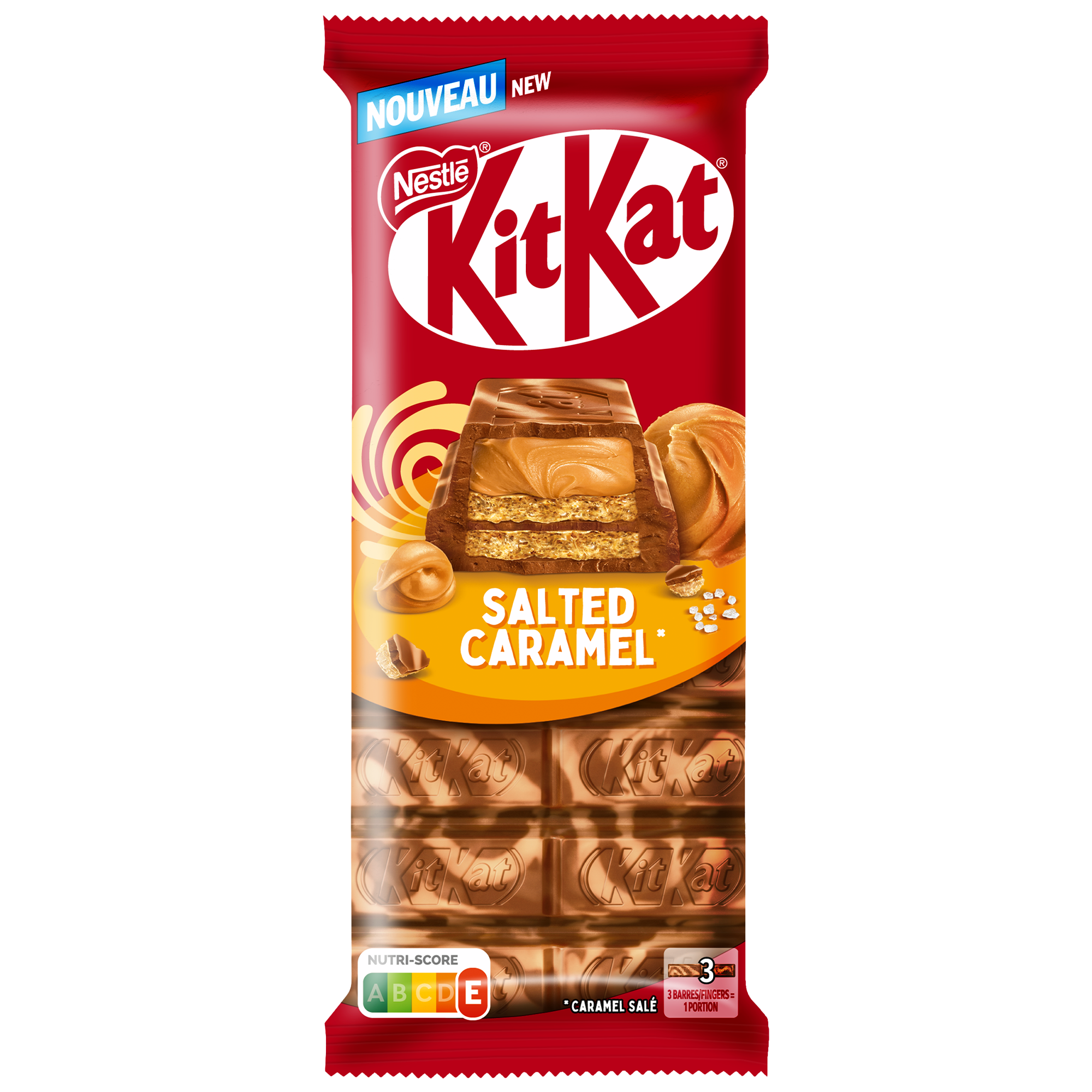Tablette chocolat au lait caramel beurre salé