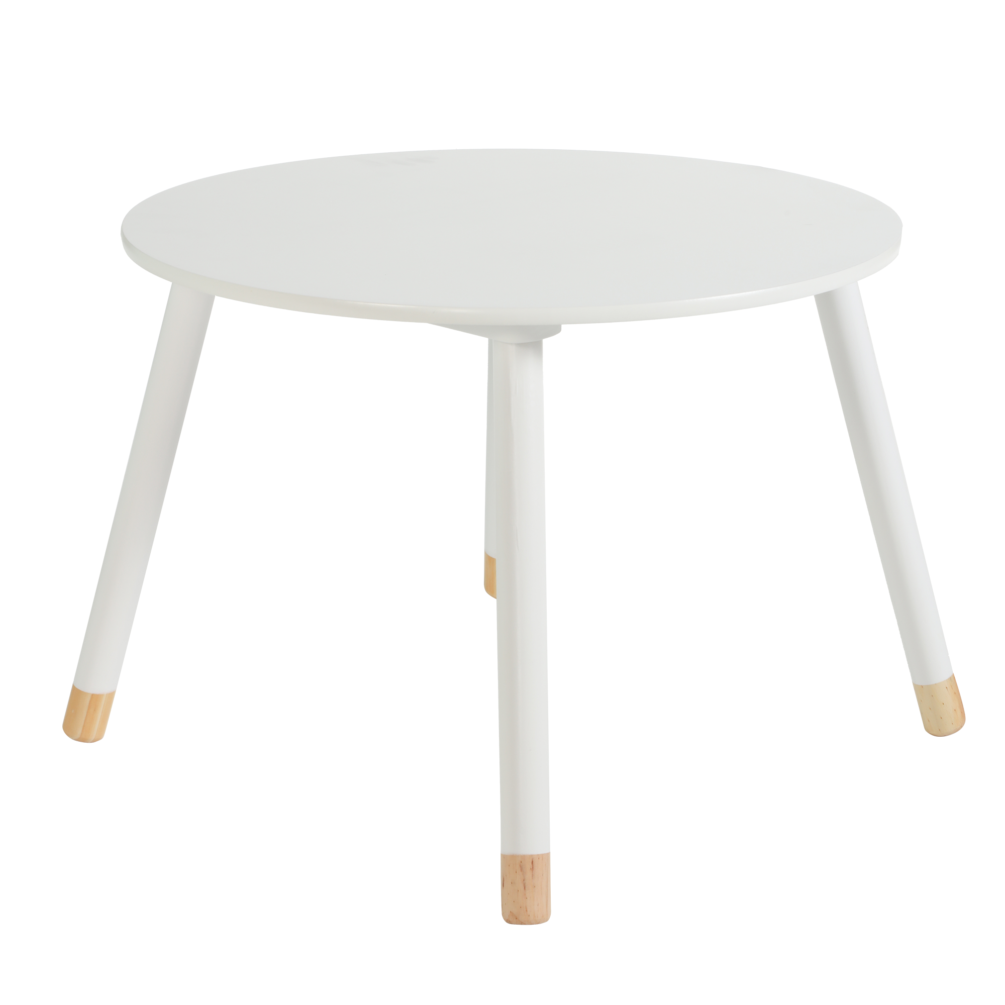 Table enfant ronde blanche
