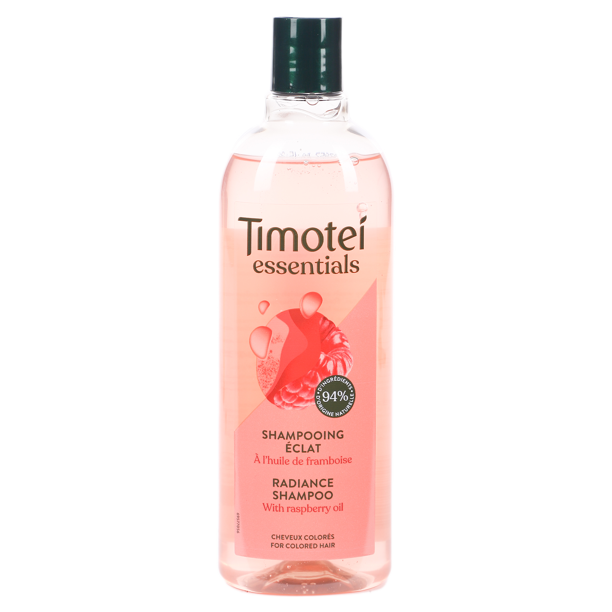 Shampoing éclat à l'huile de framboise