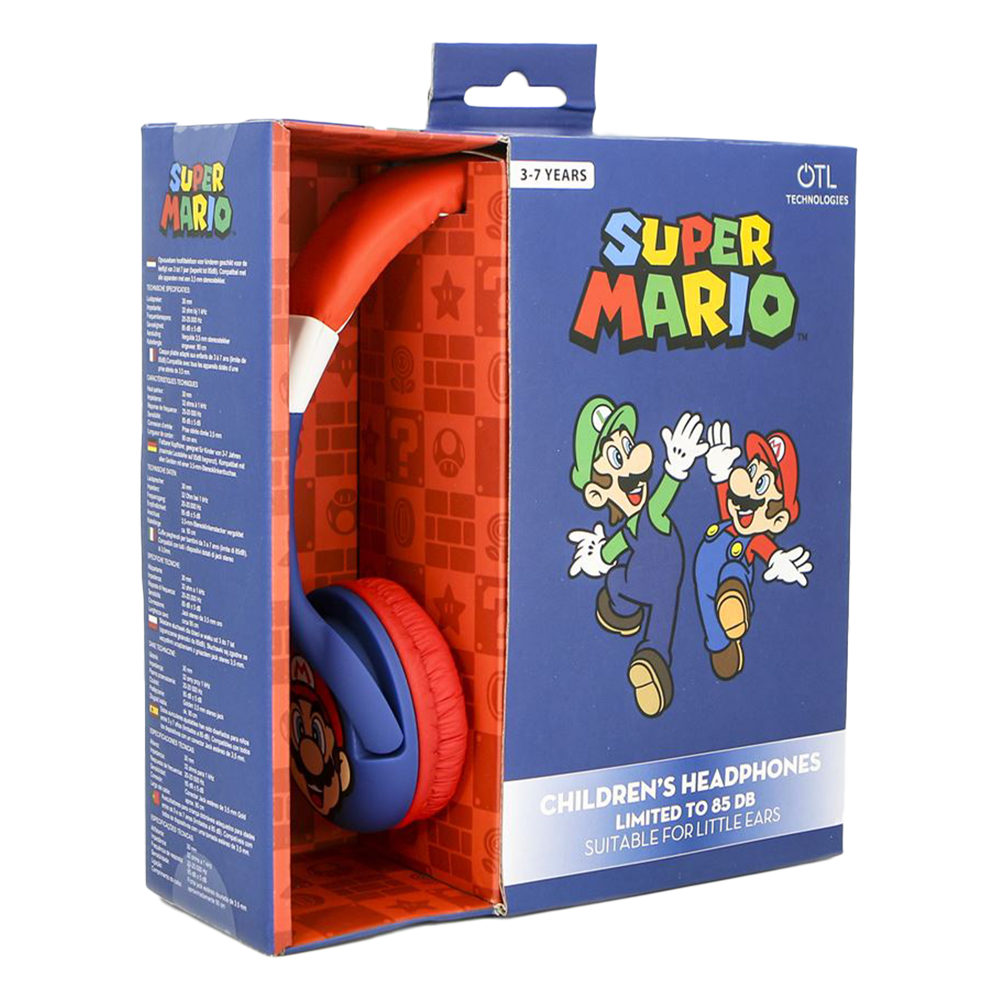 Casque enfant super Mario