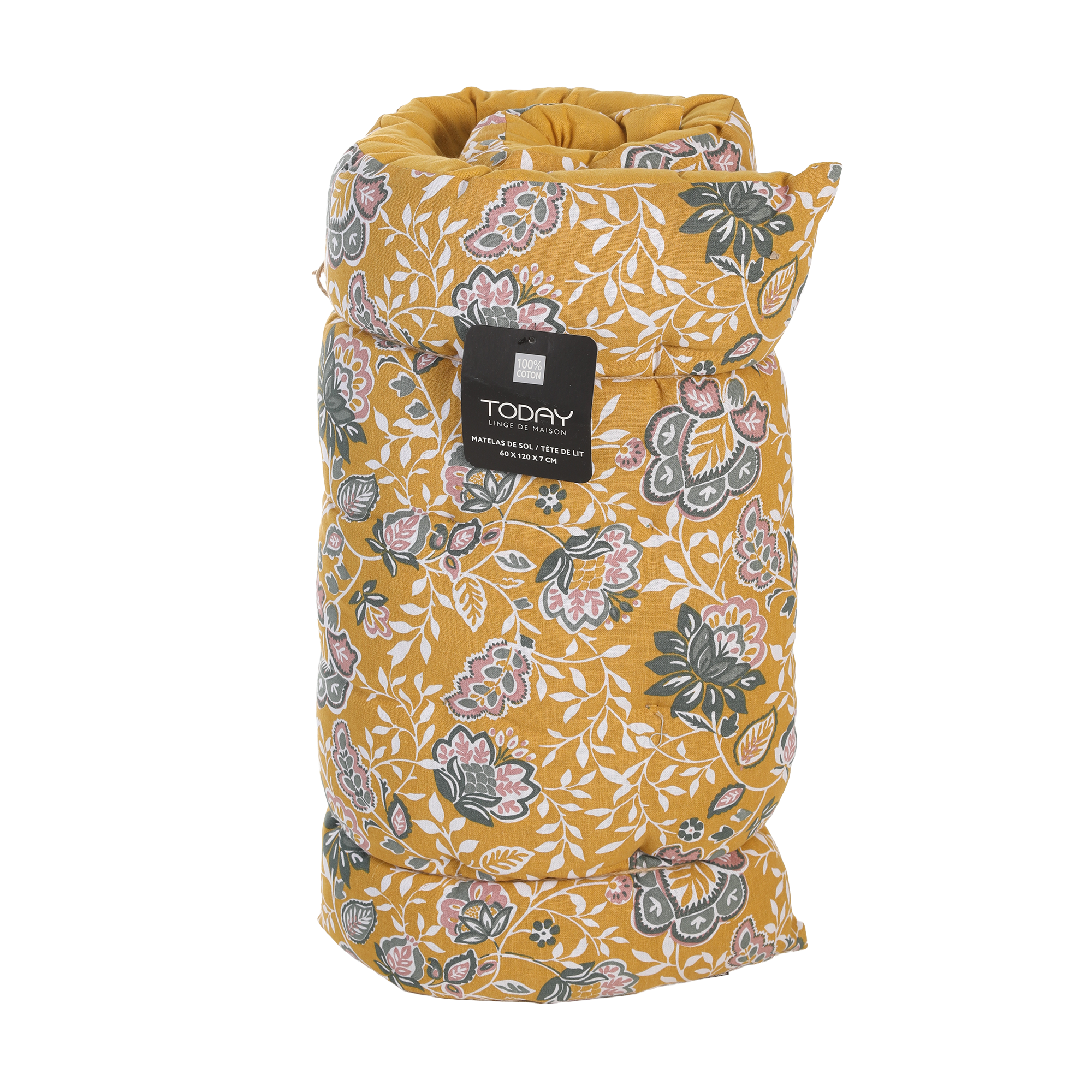 Matelas de sol coton 60x120 cm Flowers