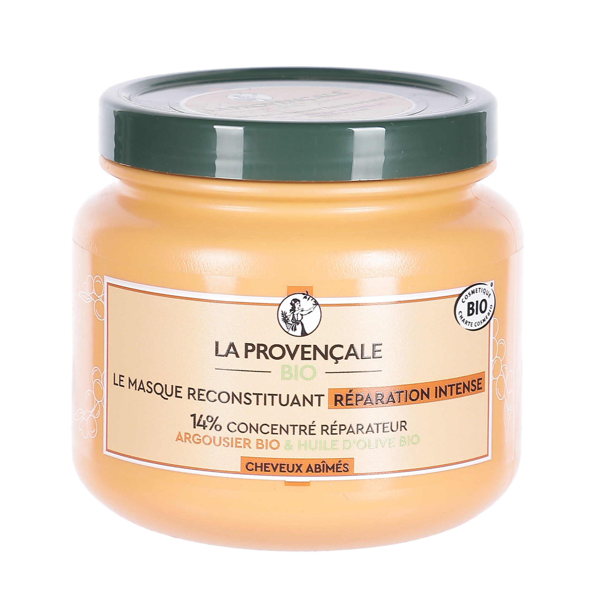 Masque reconstituant réparation intense argousier cheveux abîmés
