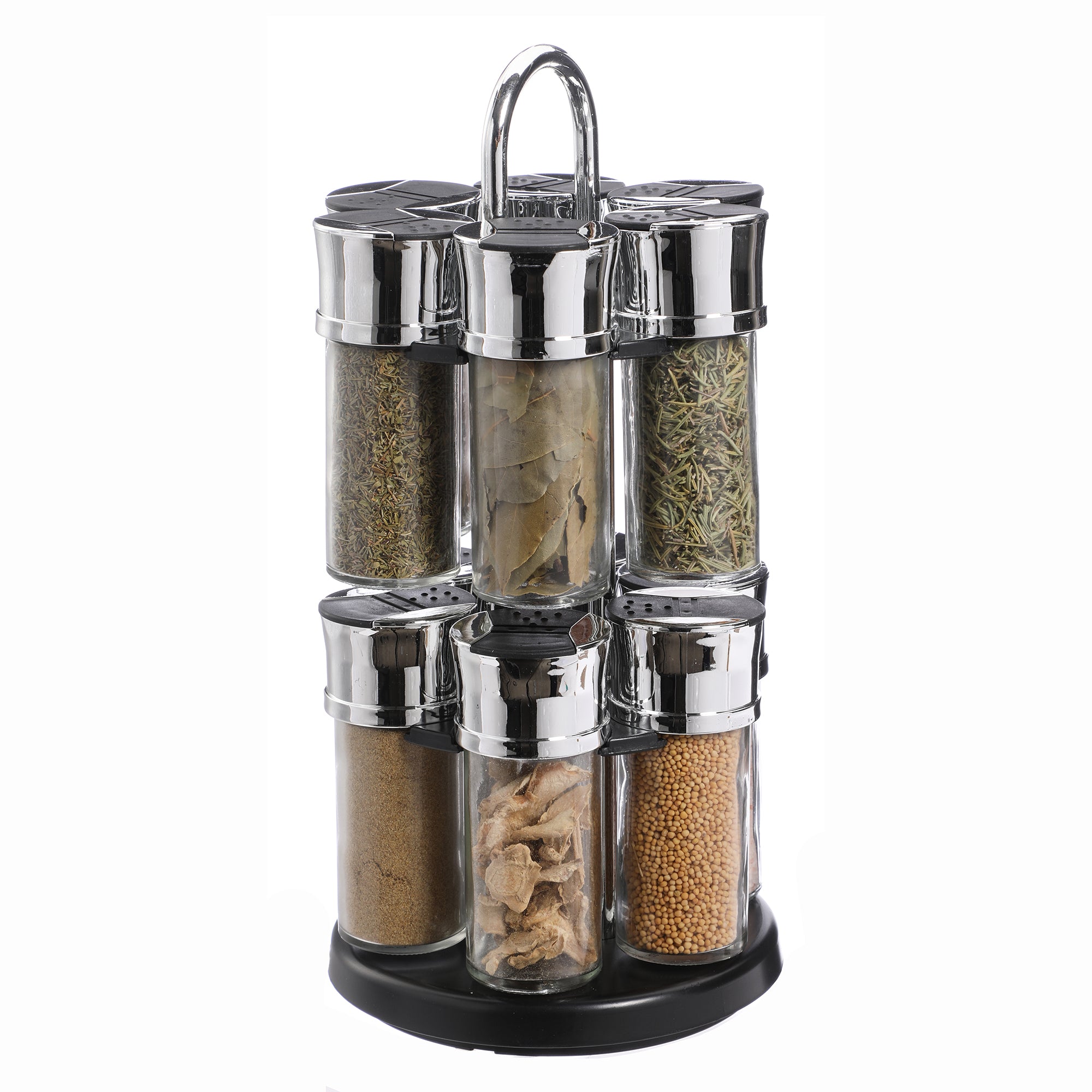 12 pots à épices garnis