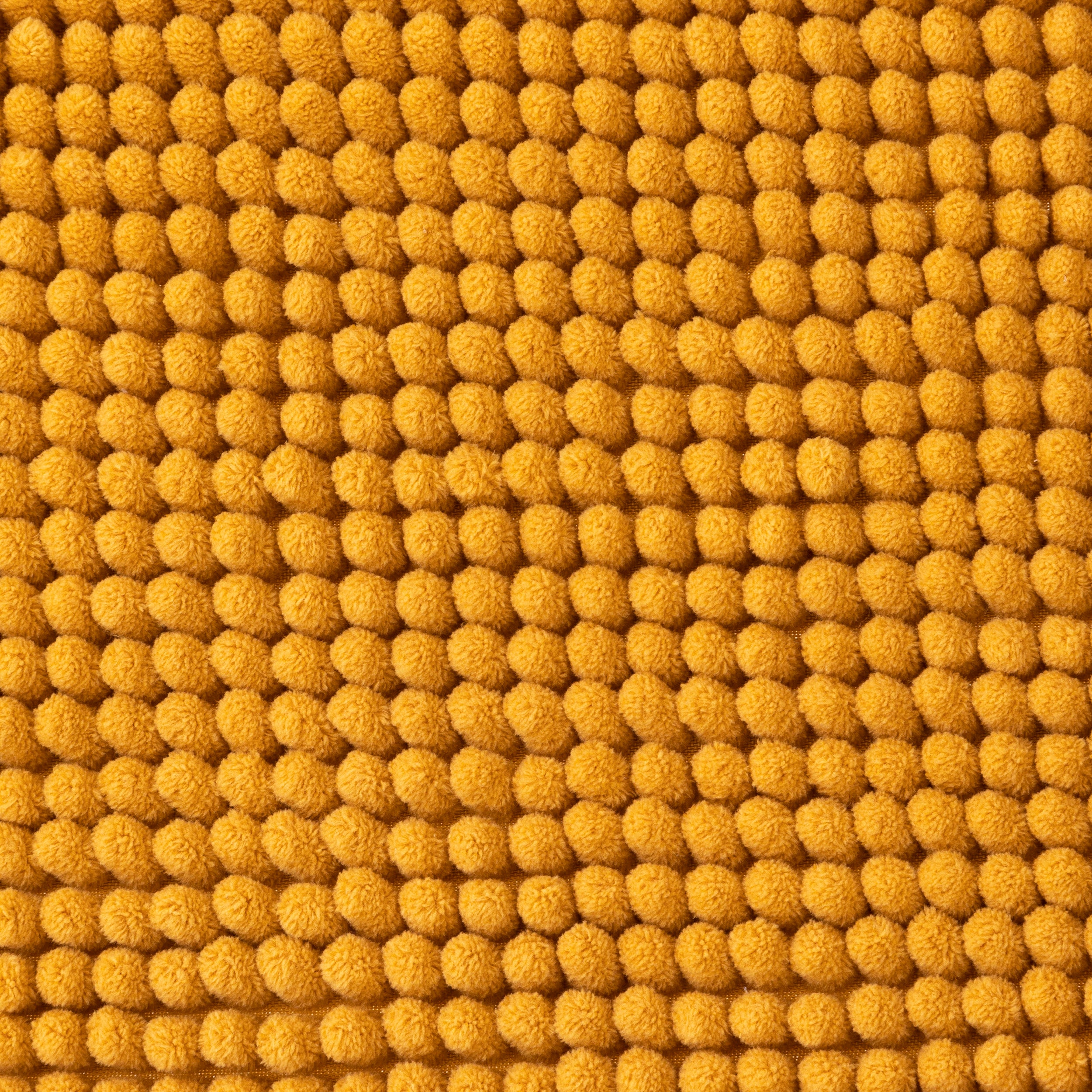 Tapis chenille moutarde 50x80cm