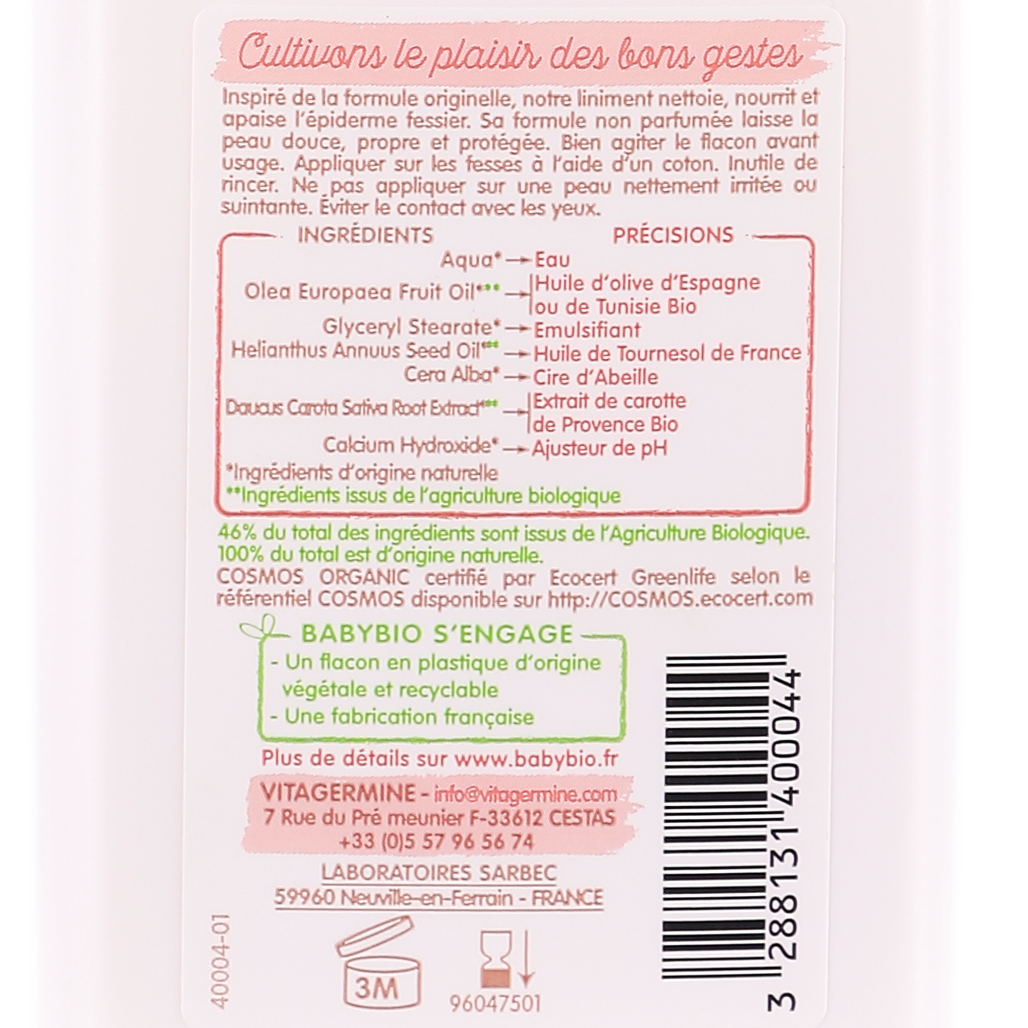 Liniment oléo-calcaire